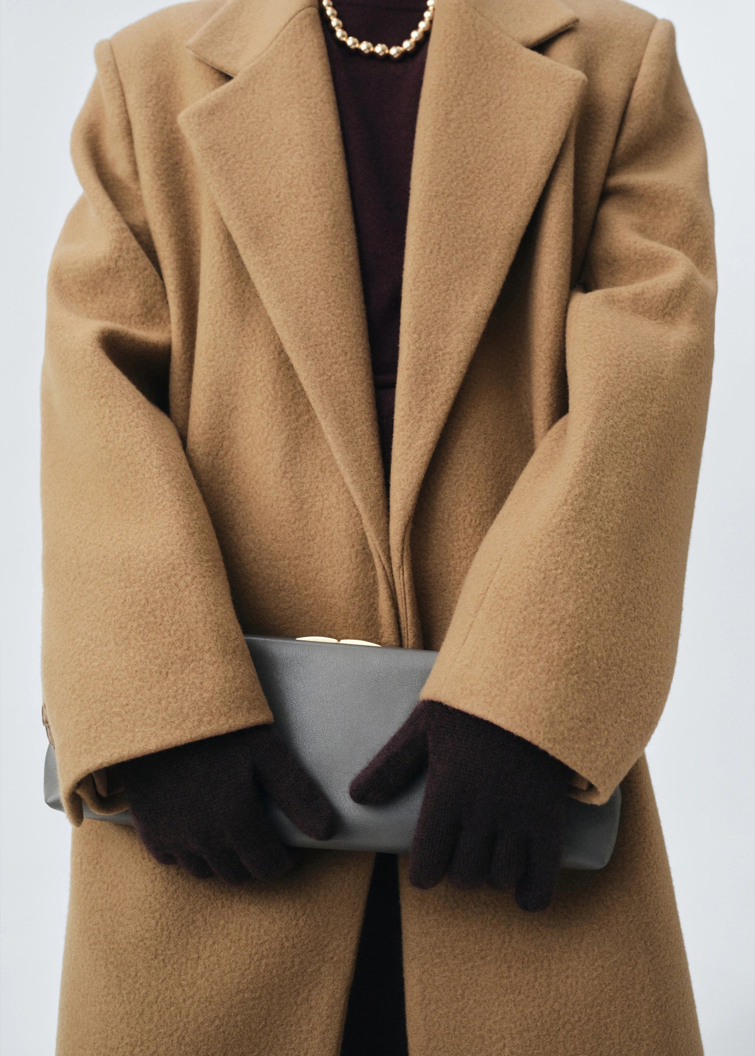 100% Cashmere Gloves Chocolate