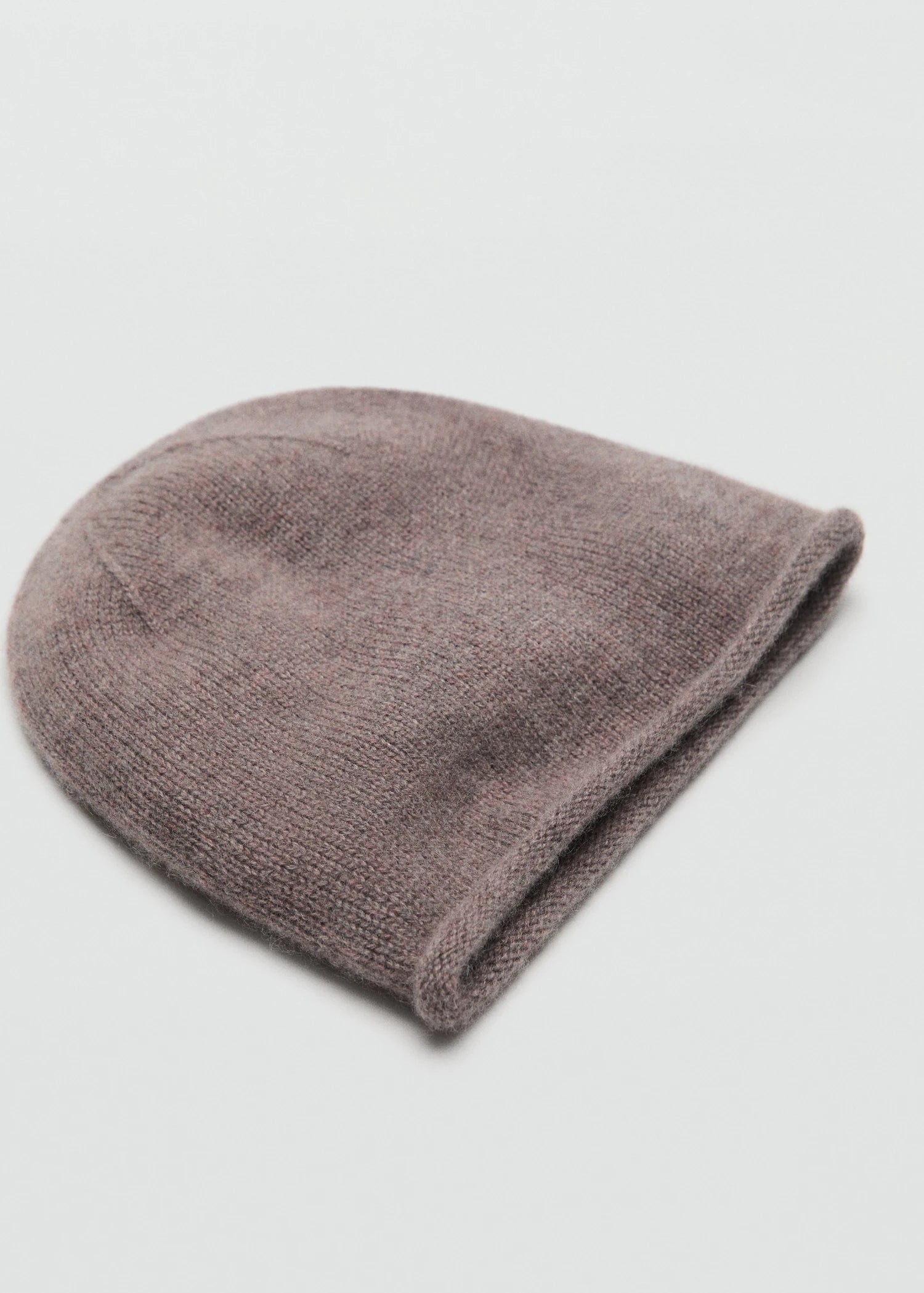 100% Cashmere Beanie Medium Brown