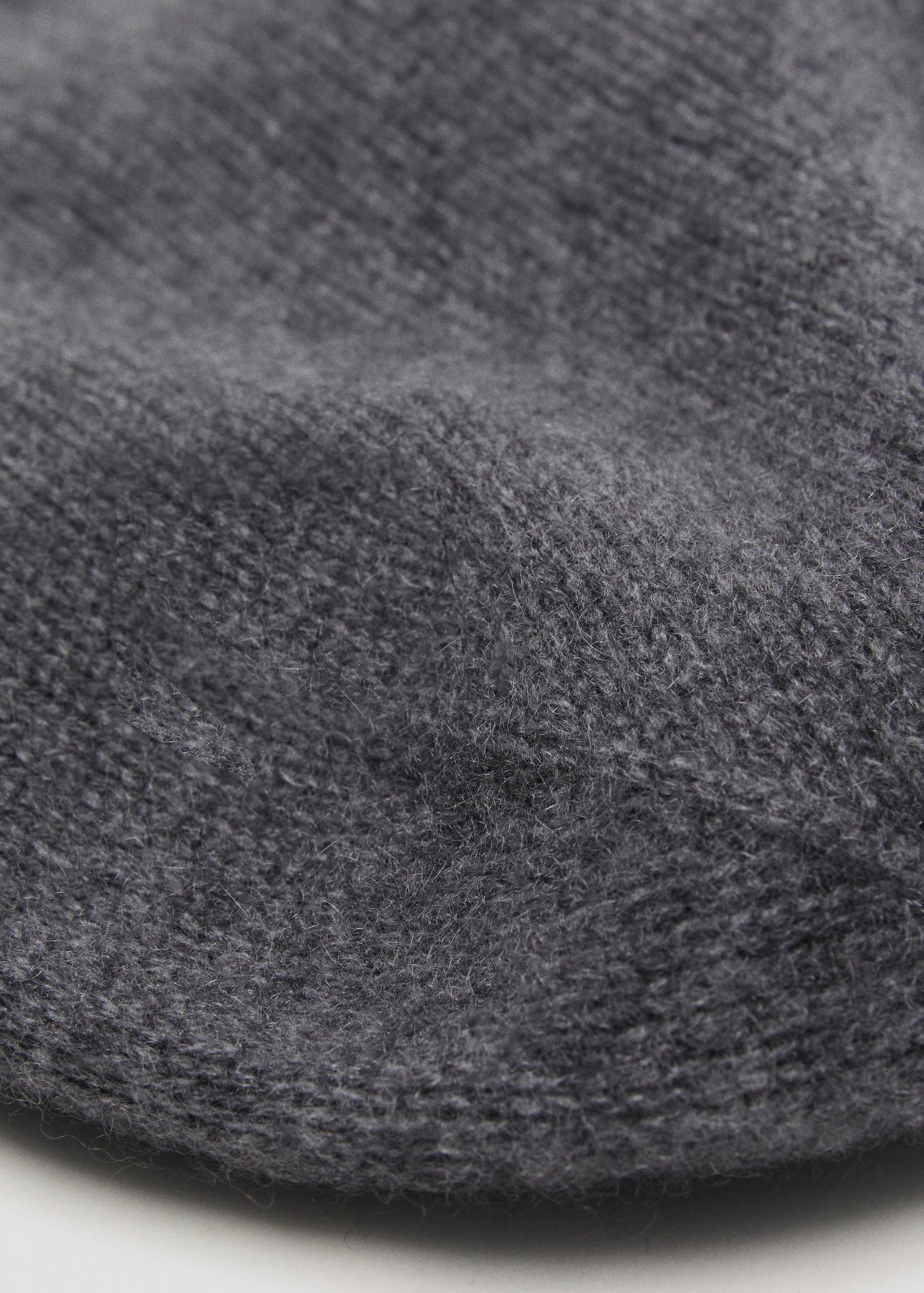 100% Cashmere Beanie Medium Heather Grey