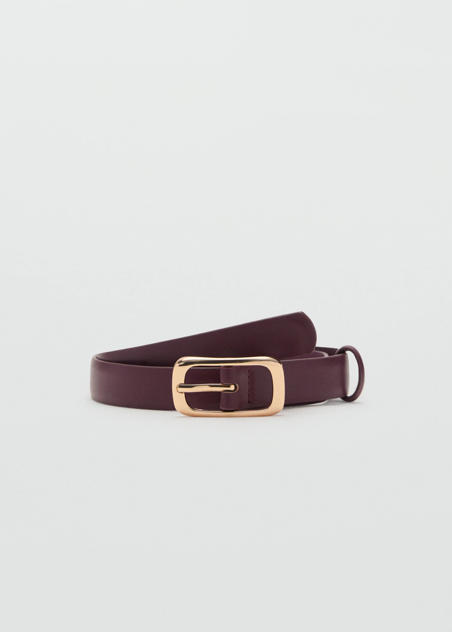 Rectangular Buckle Belt
