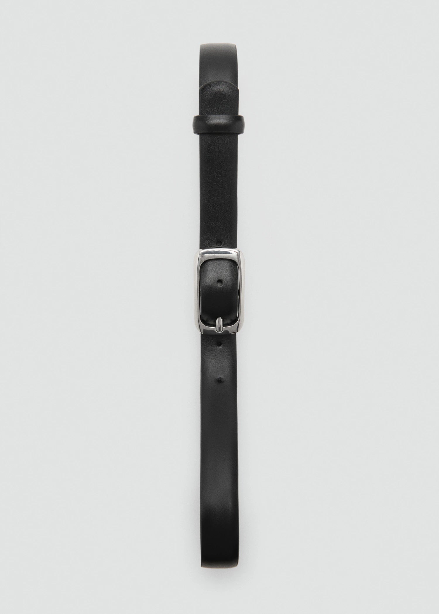 Rectangular Buckle Belt