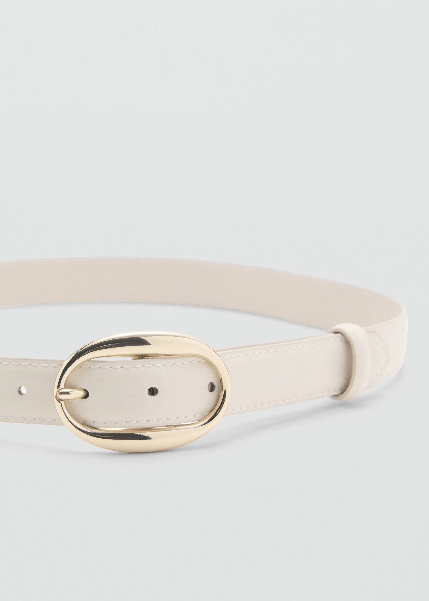 Oval Buckle Belt