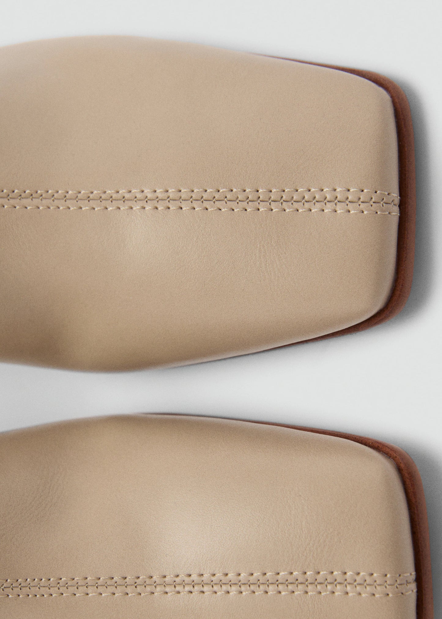 Block Ankle Boots With Square Toe