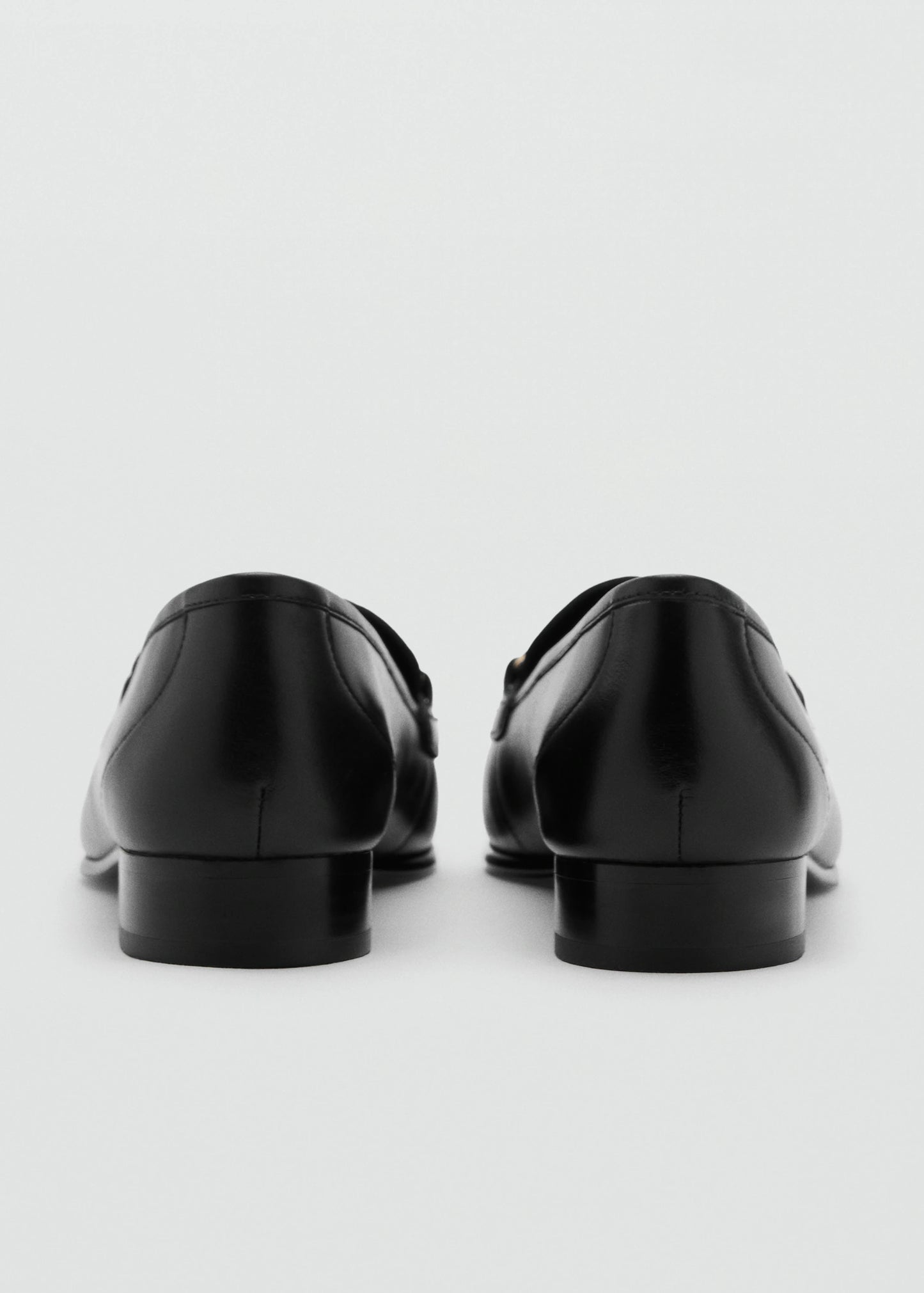 Buckle Leather Moccasins