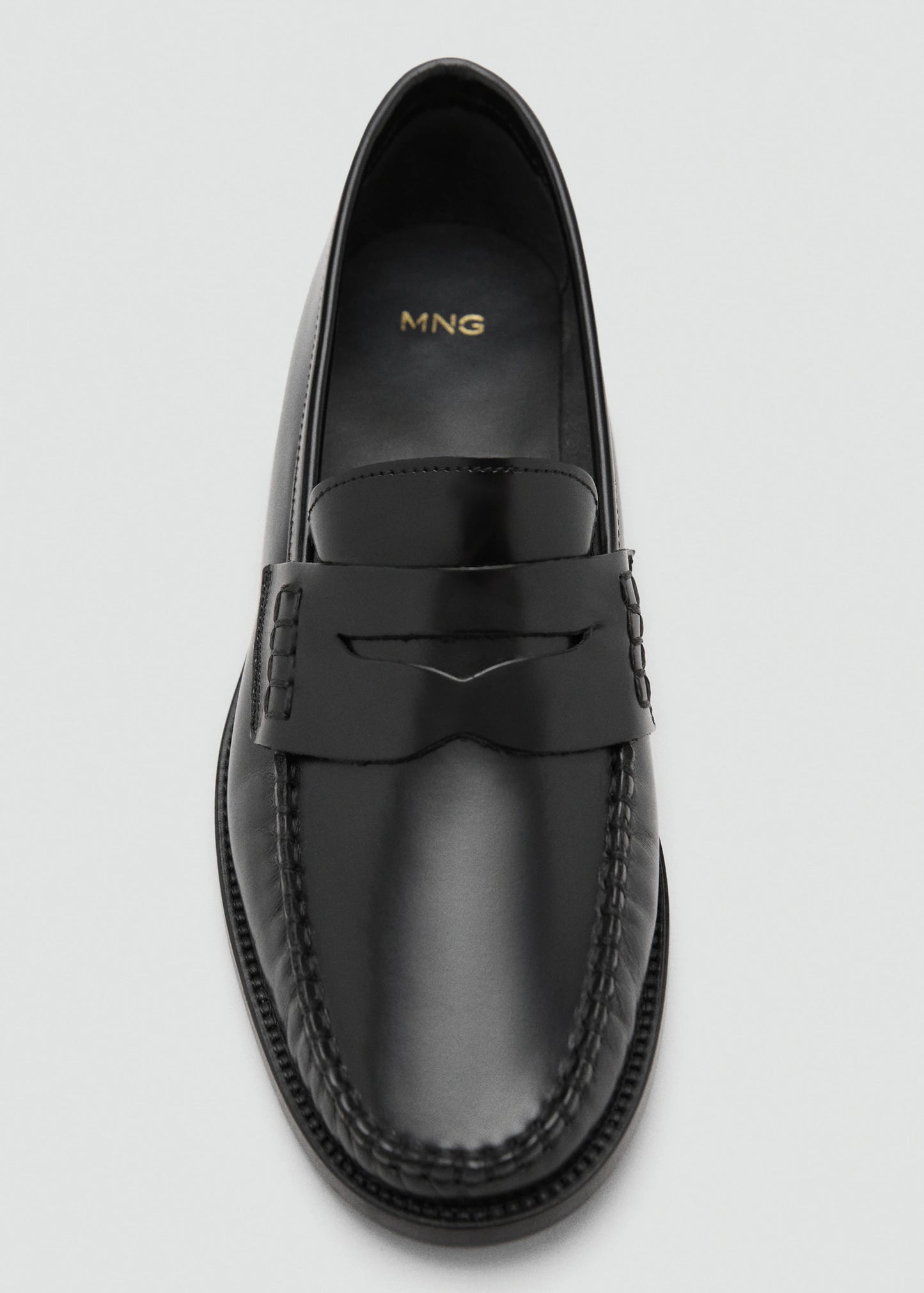 Gathered Leather Moccasin