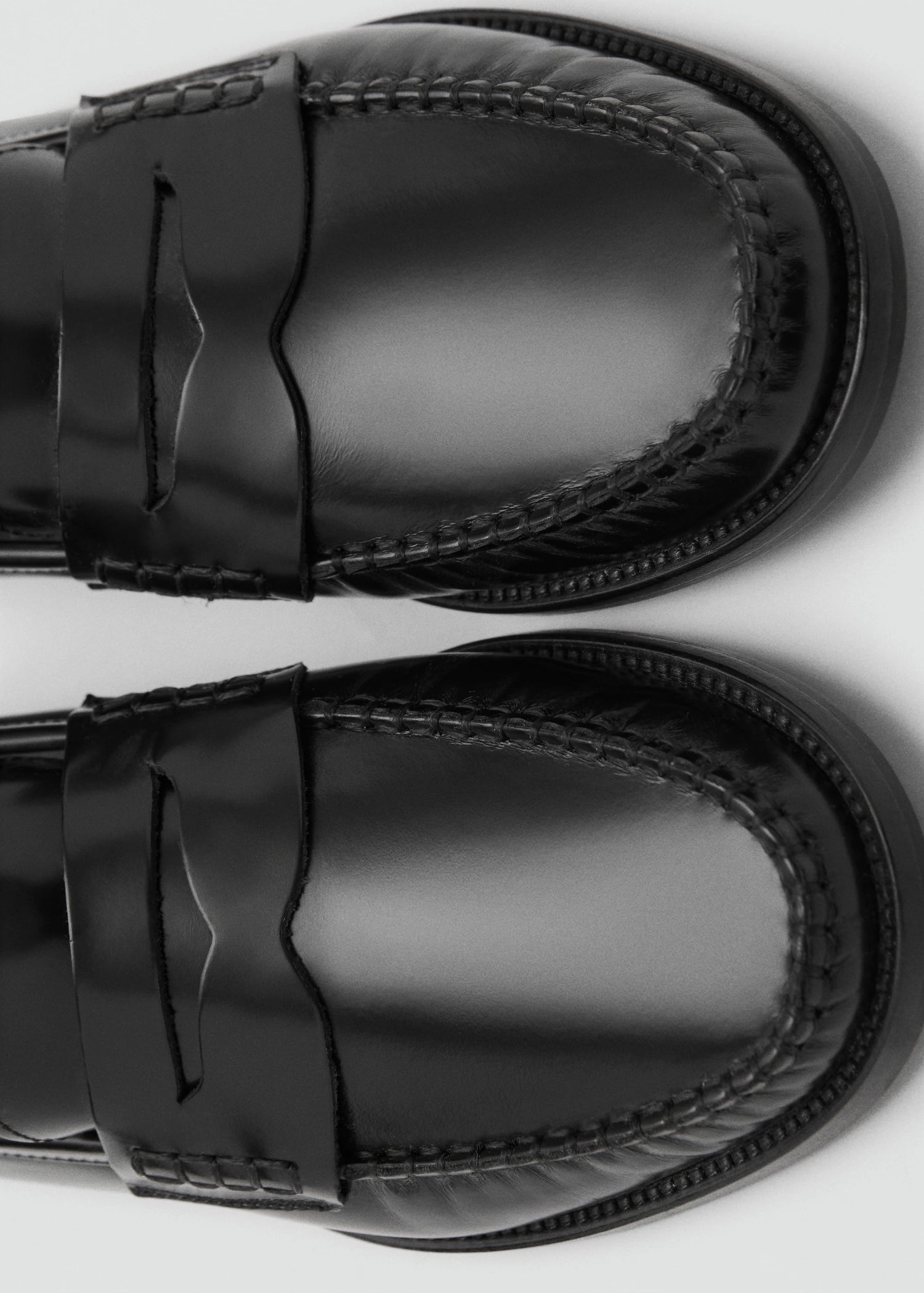 Gathered Leather Moccasin