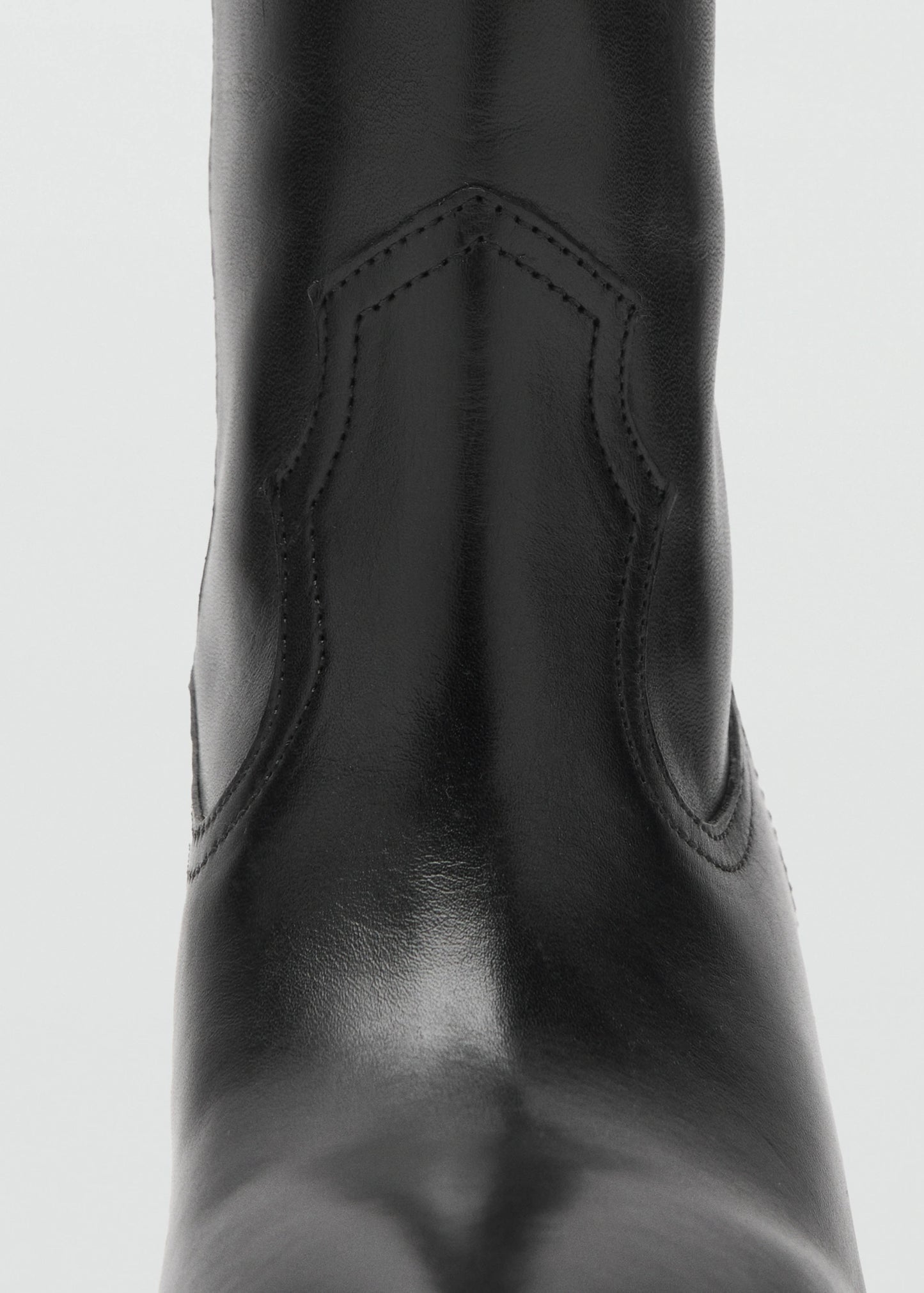 Heel Leather Boot