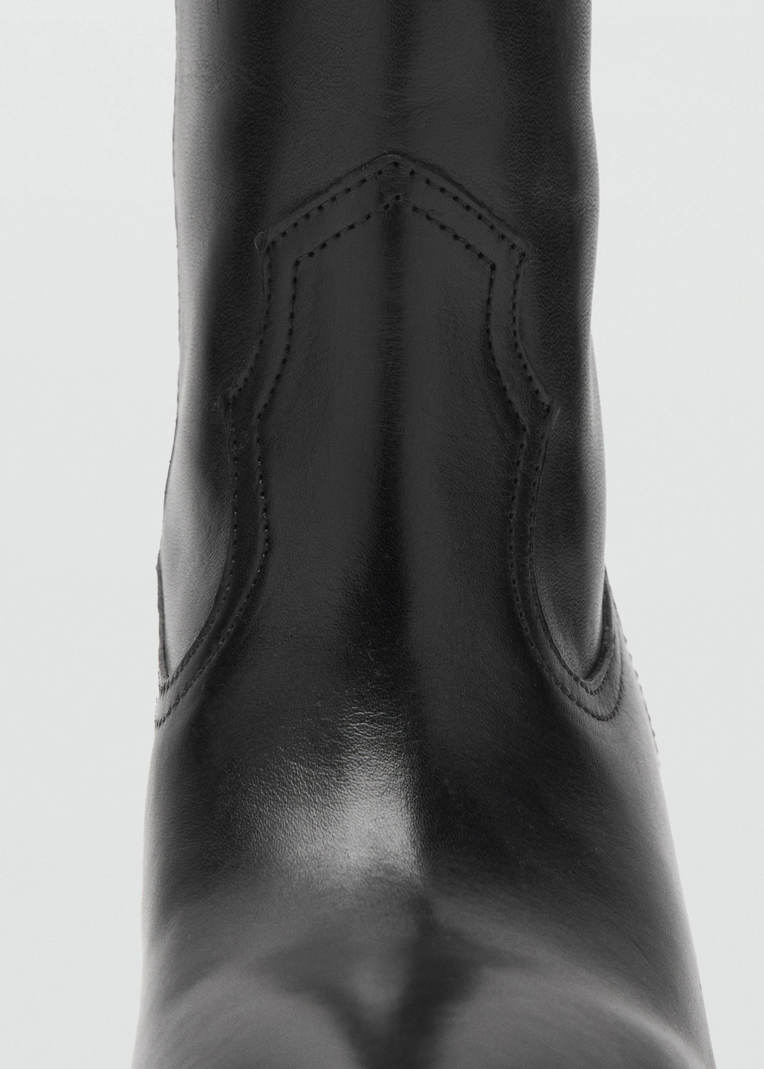 Heel Leather Boot