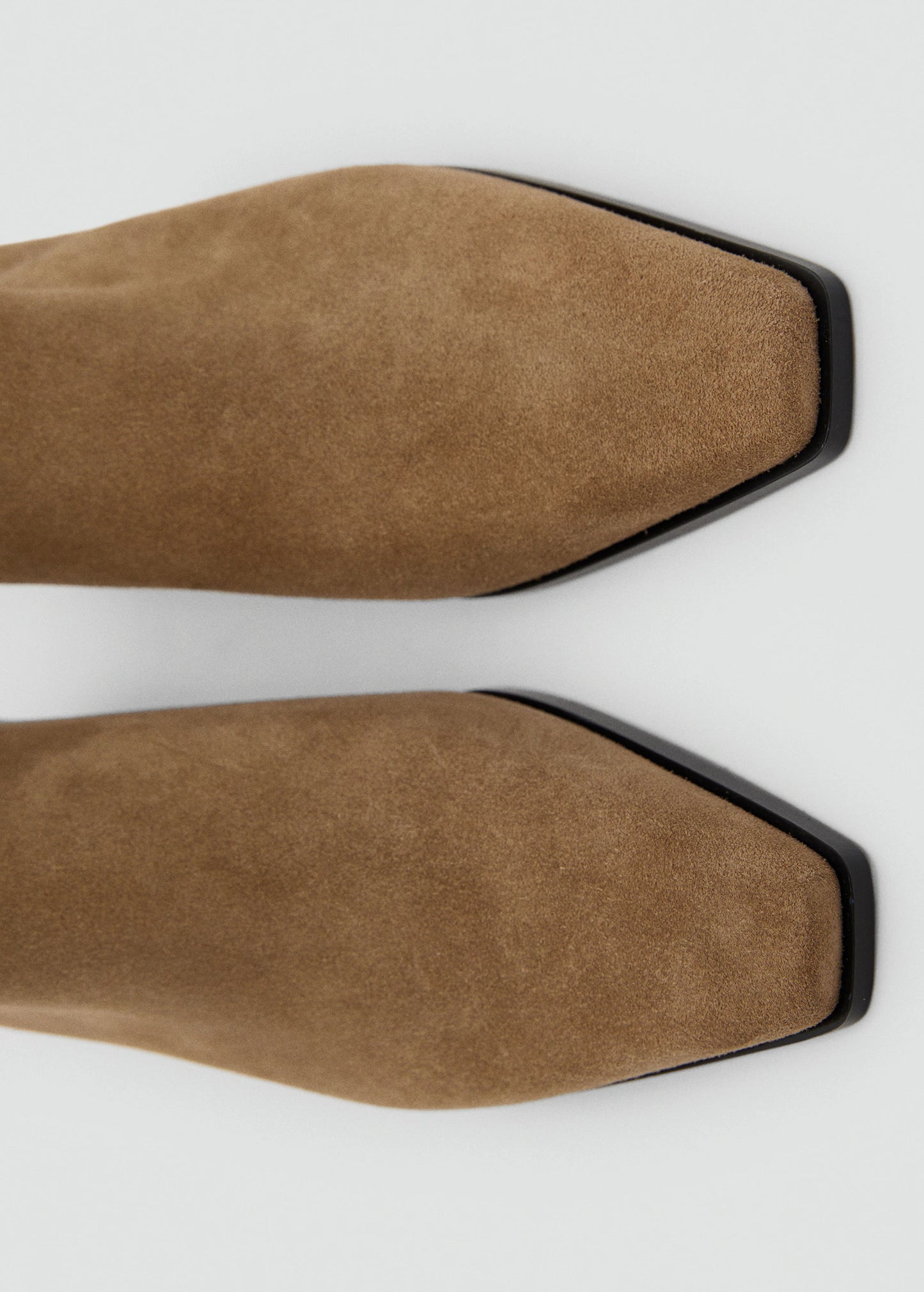 Heel Suede Ankle Boot