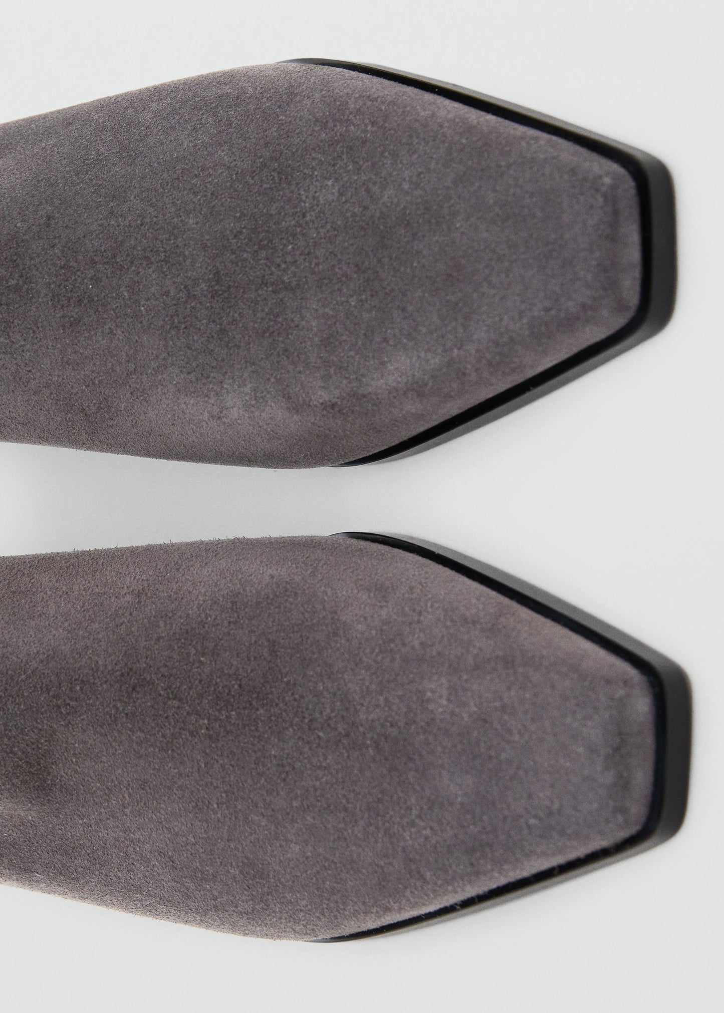 Heel Suede Ankle Boot