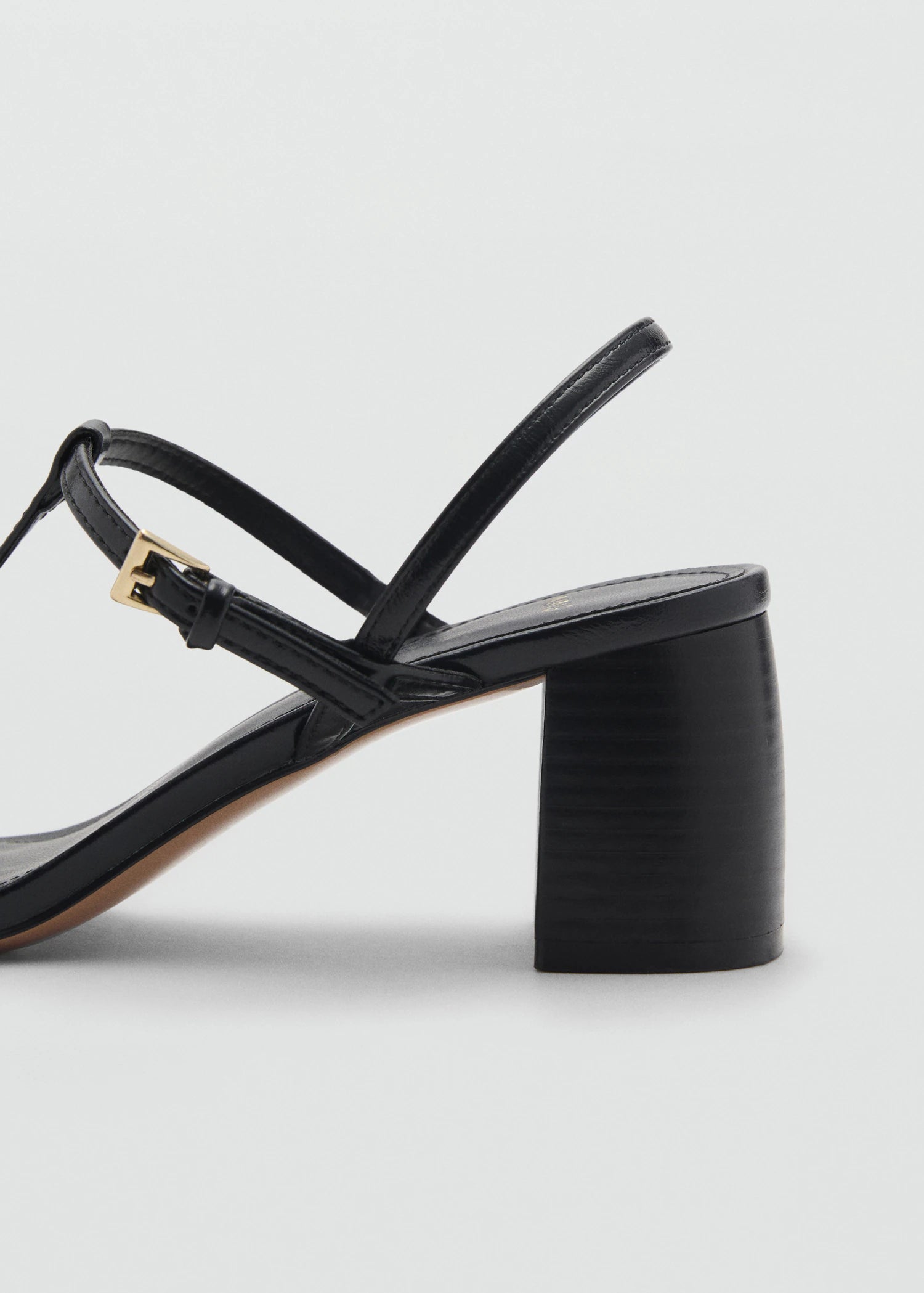 High Heeled Sandals With Buckle Straps