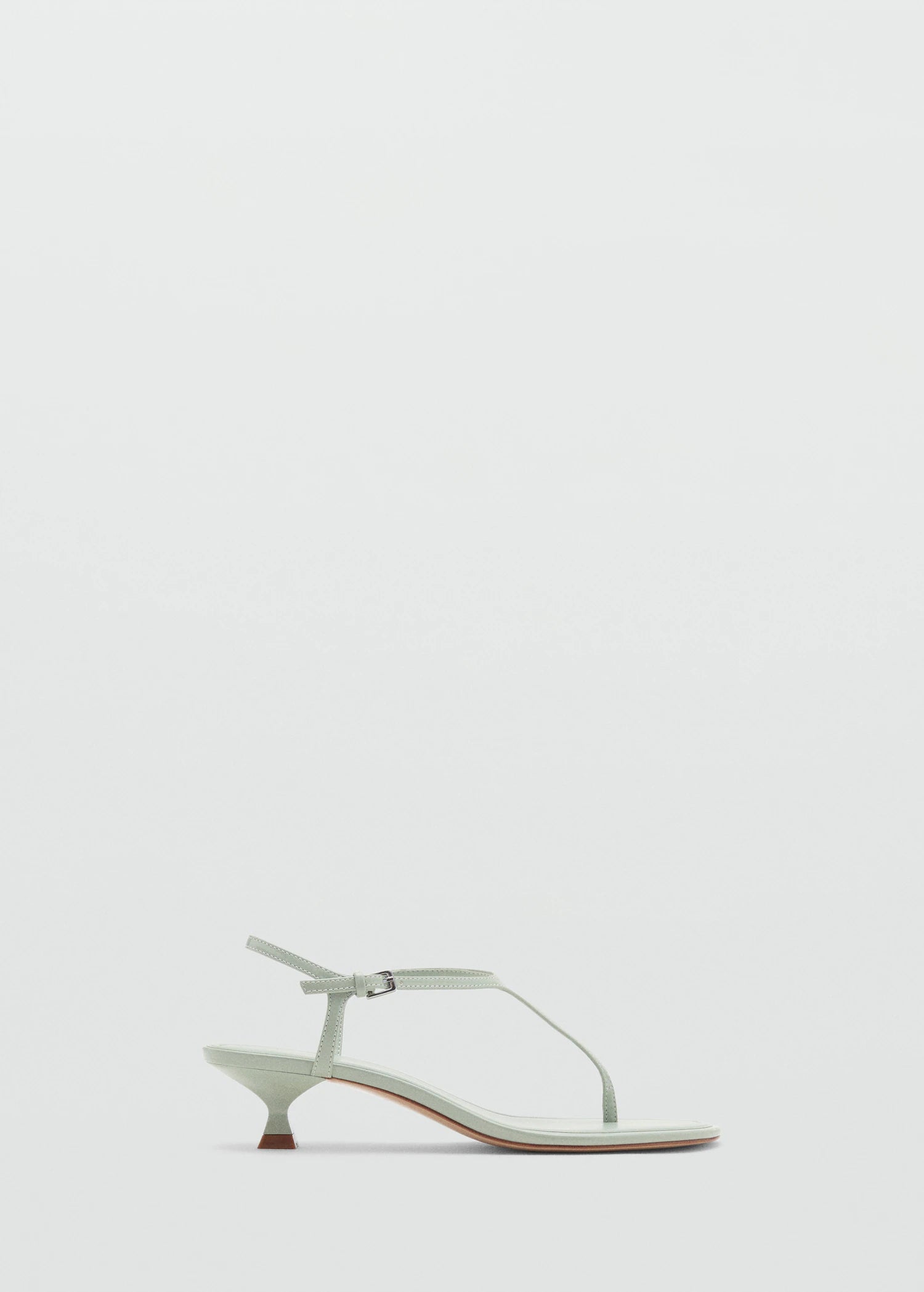 Kitten Heel Sandals With Straps