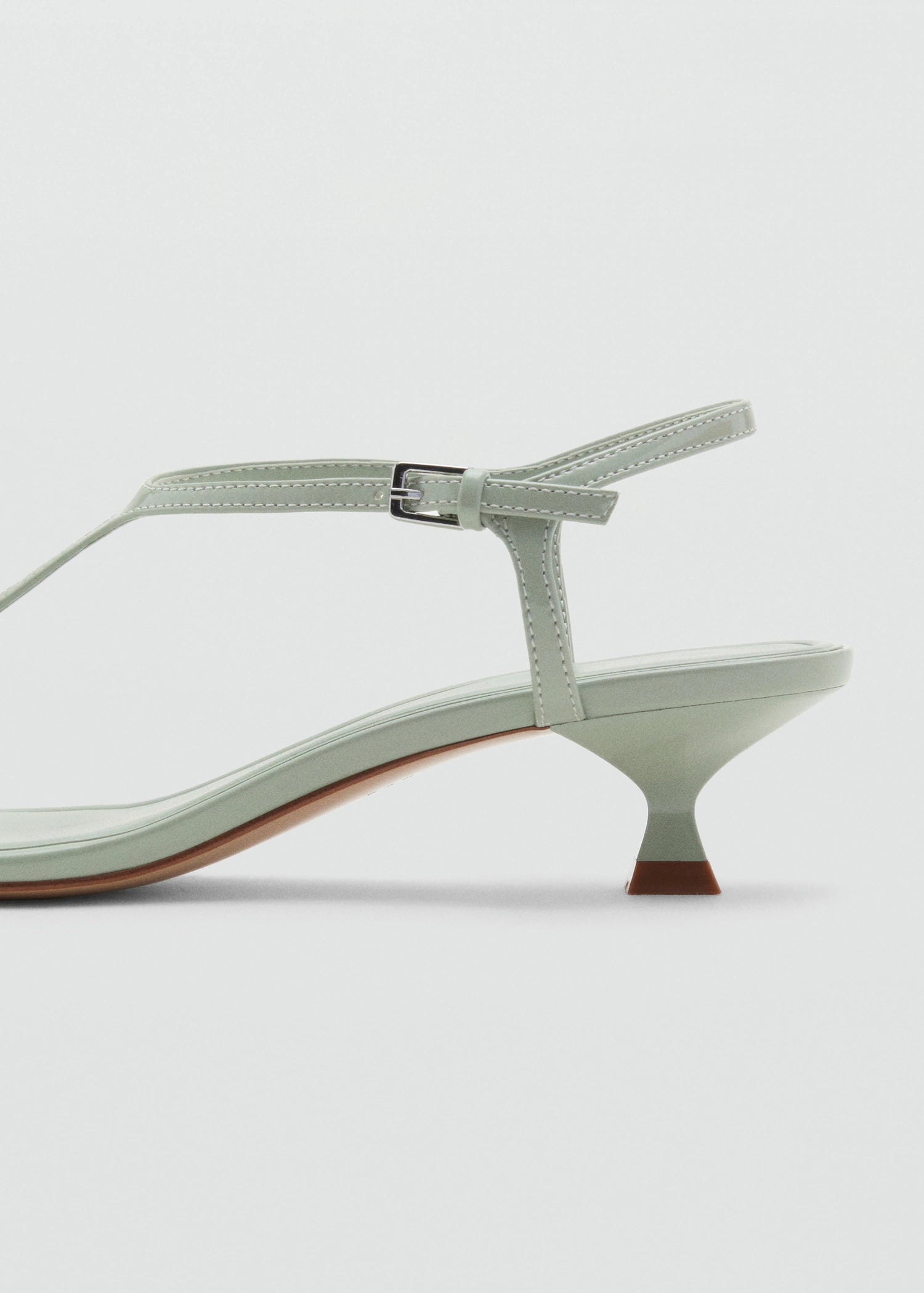 Kitten Heel Sandals With Straps