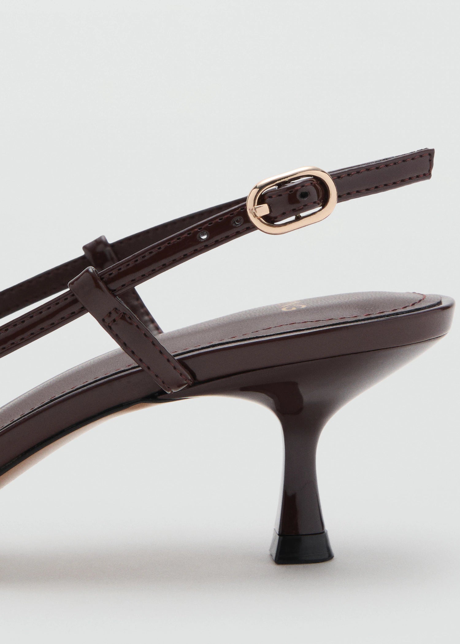 Kitten Heel Patent Leather Shoes