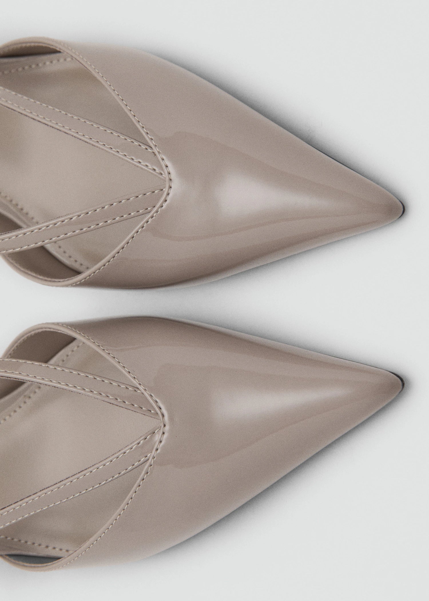 Kitten Heeled Strappy Shoes