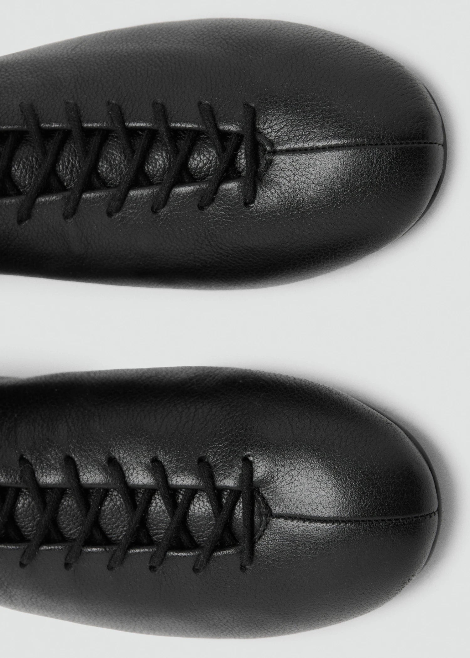 Lace Up Leather Ankle Boots