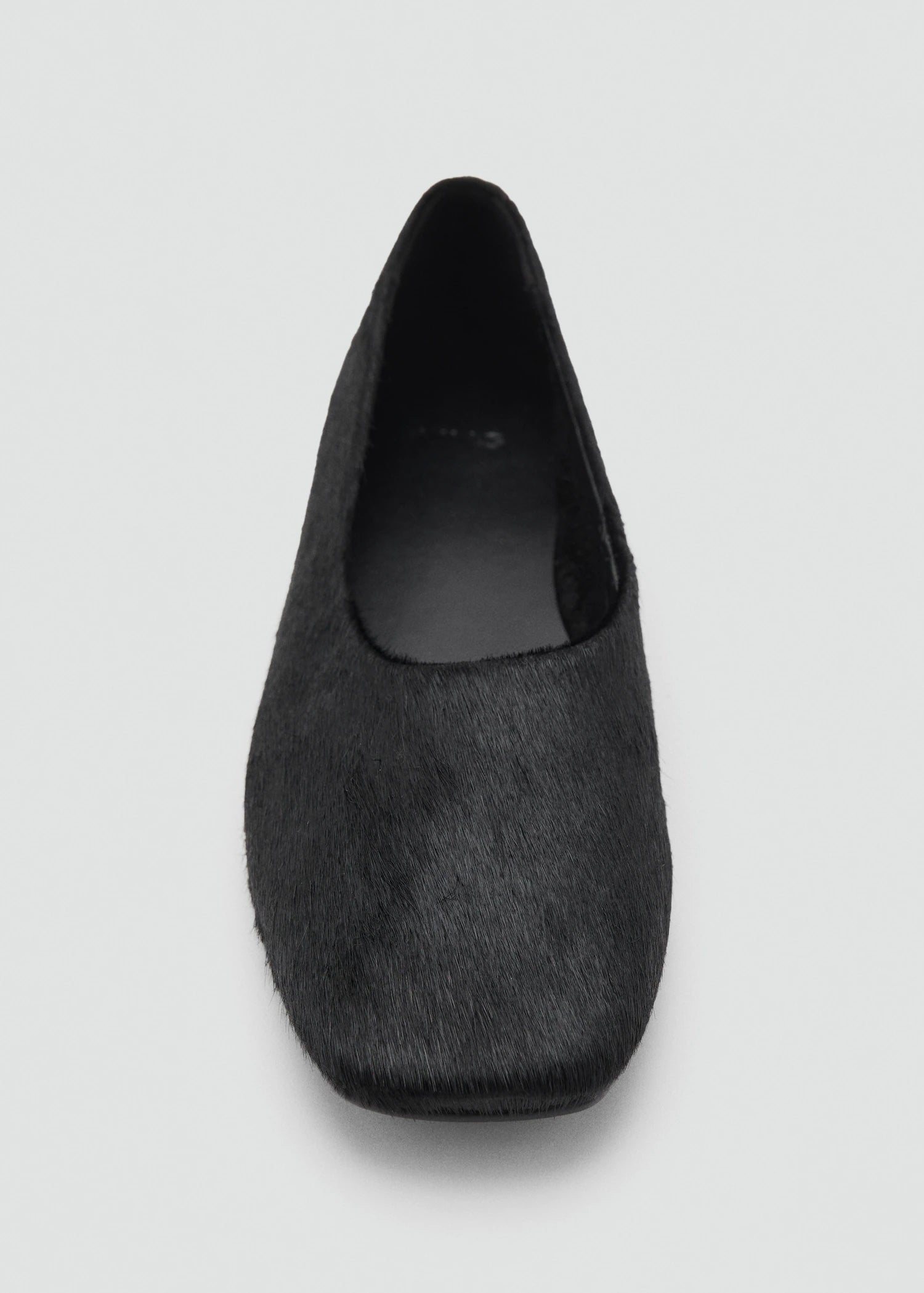 Leather And Fur Effect Shoes