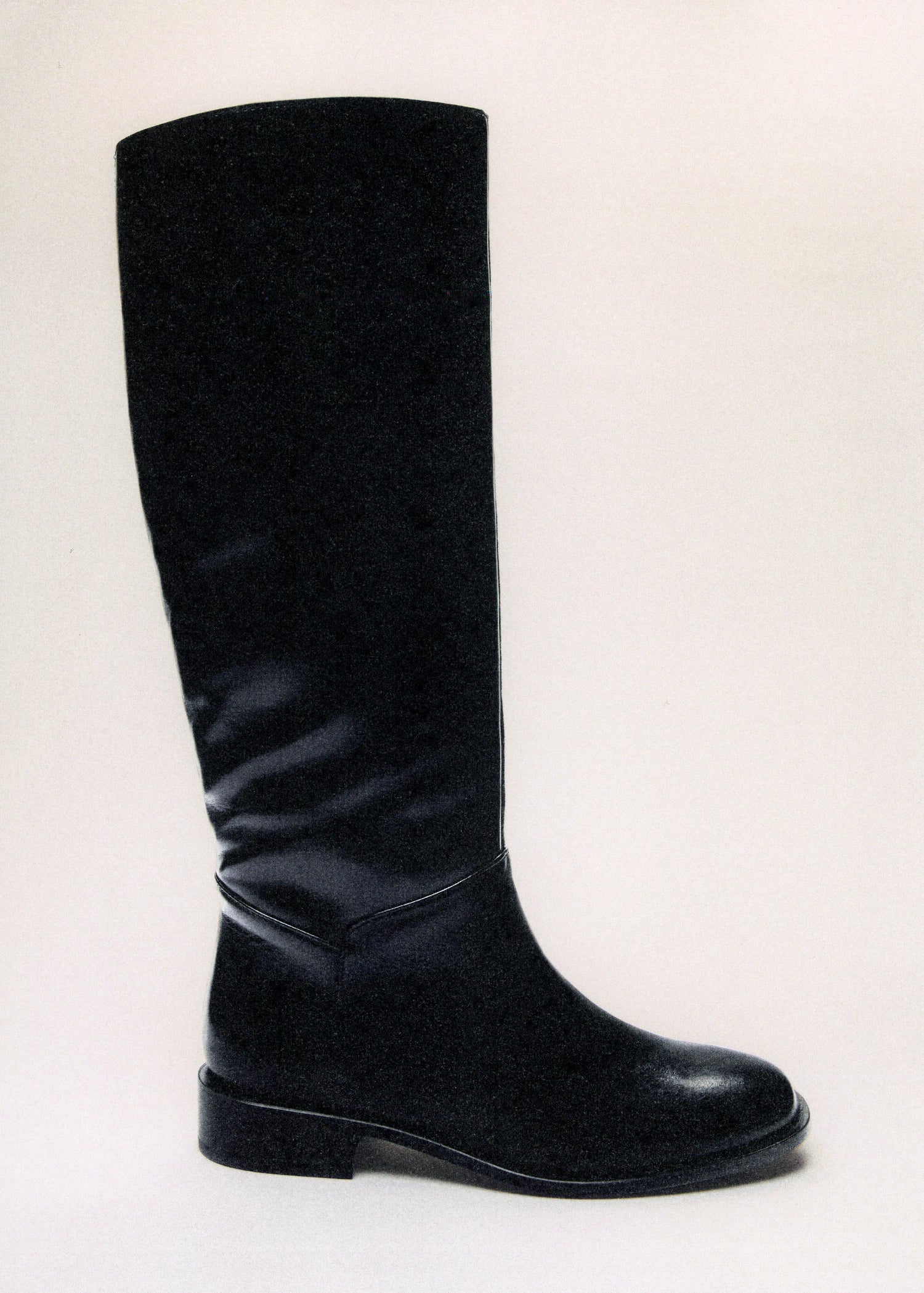 Leather High Boots