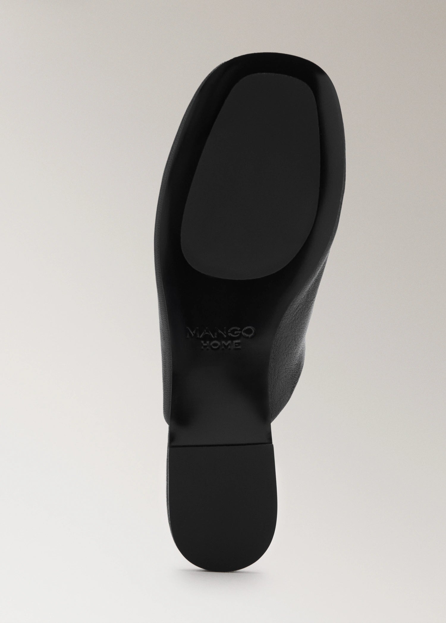 Leather Mule Slippers