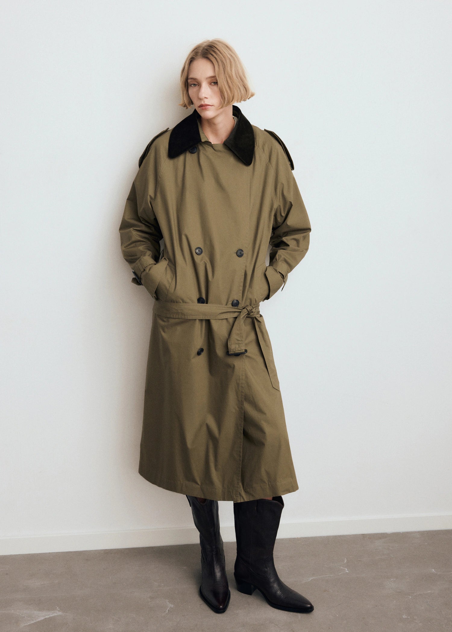 Leather Pointed Ankle Boots