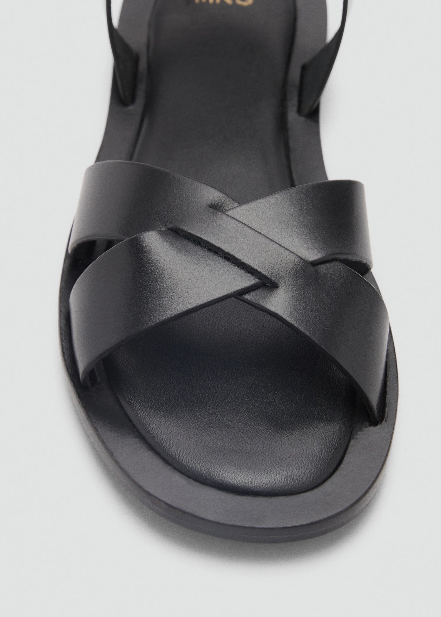 Leather Sandals With Buckle Strap