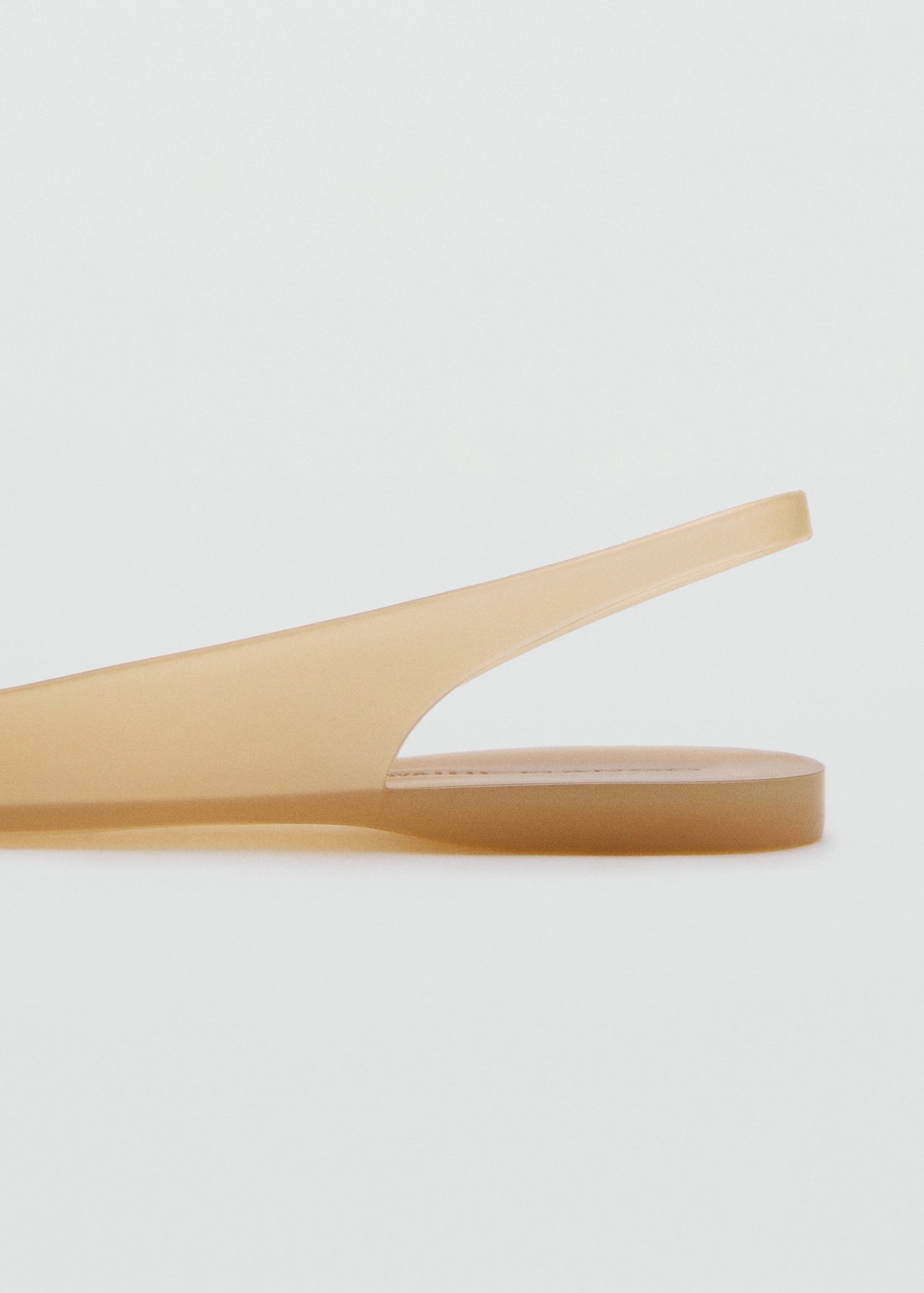 Rubberised Slingback Shoe