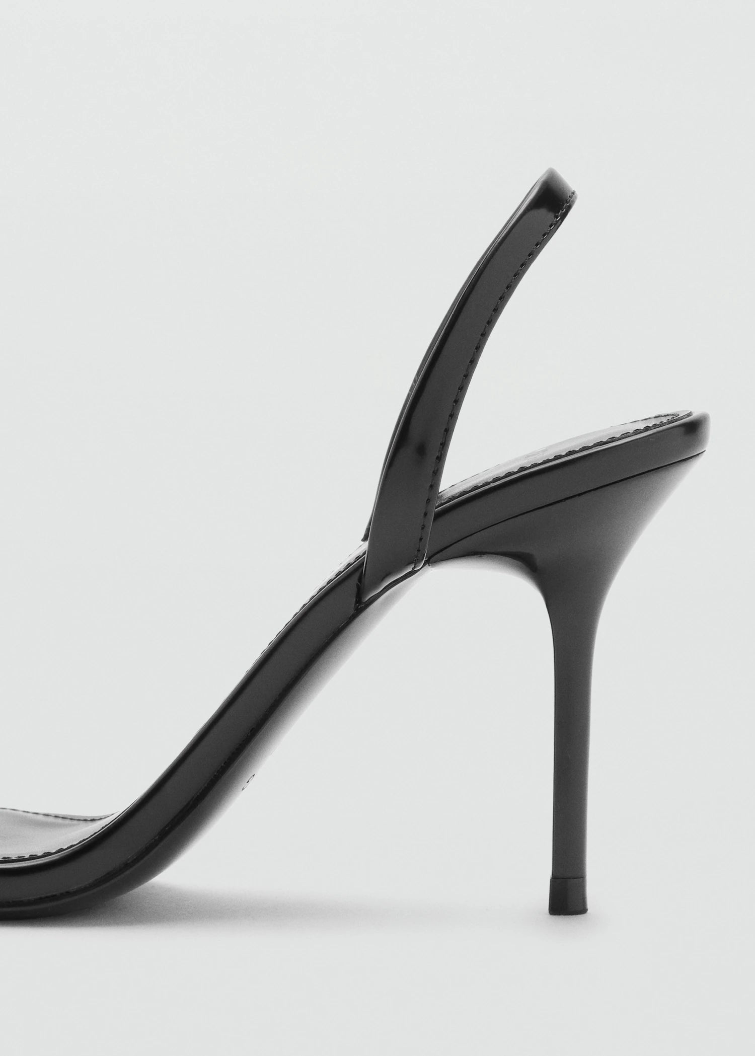 Stiletto Heel Sandal With Buckle