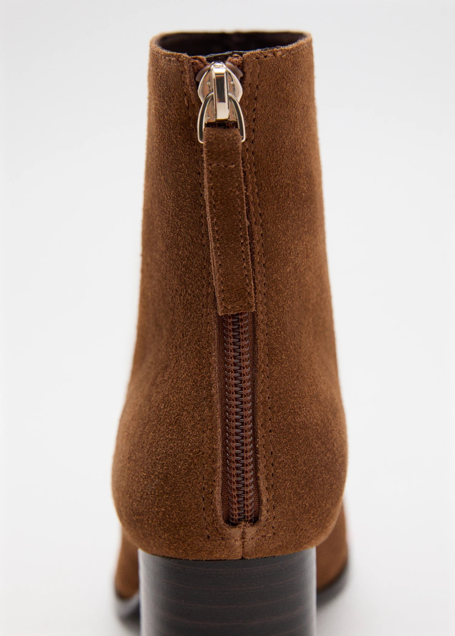 Suede Block Heel Boots