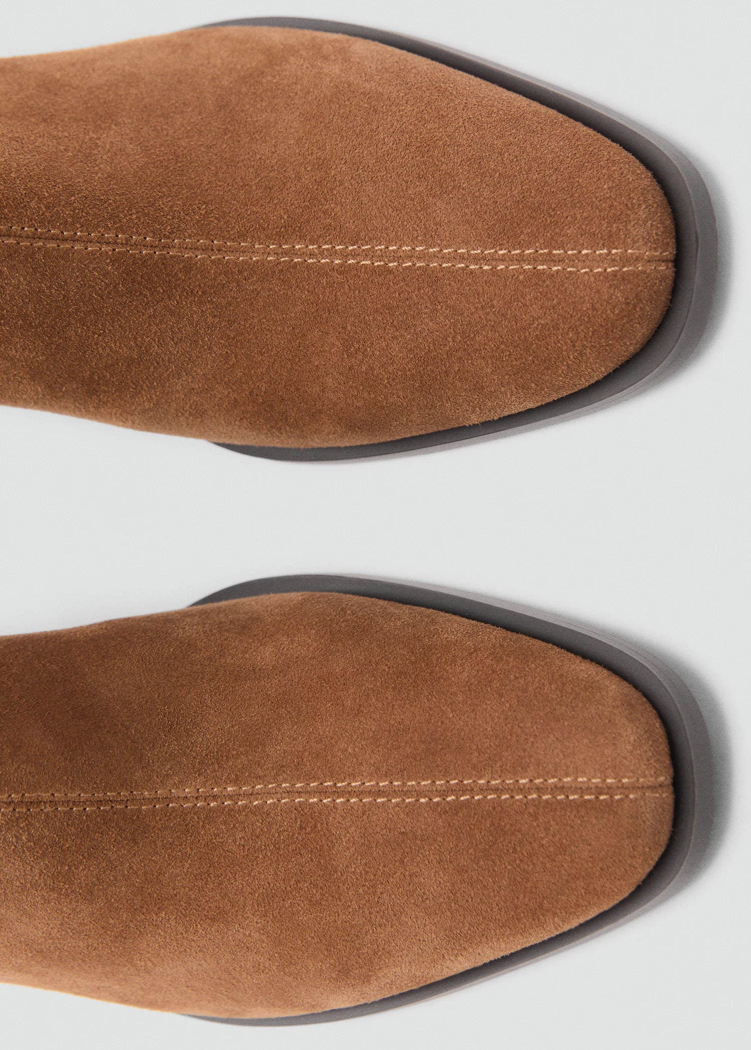 Suede Block Heel Boots