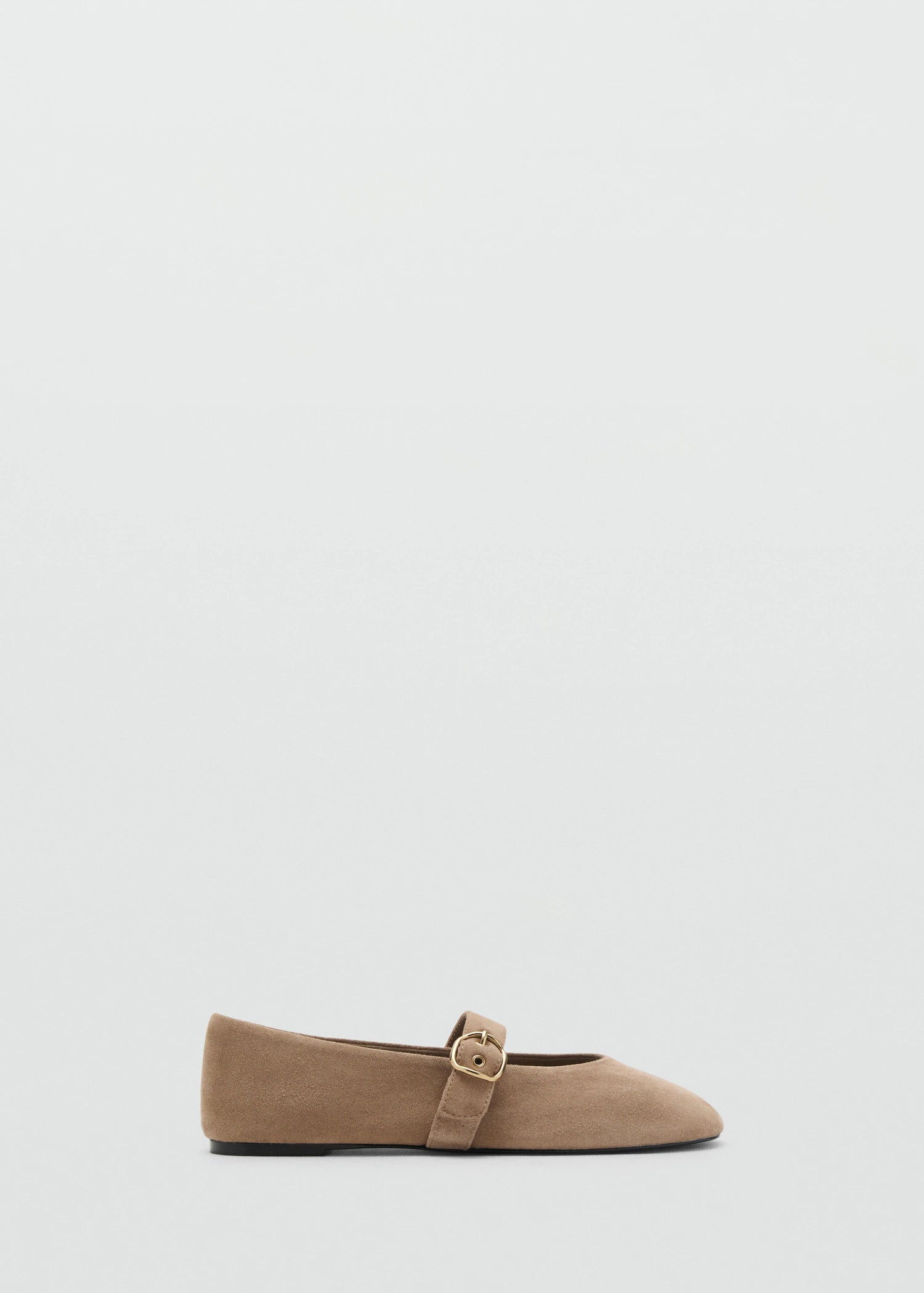 Suede Leather Ballet Flats