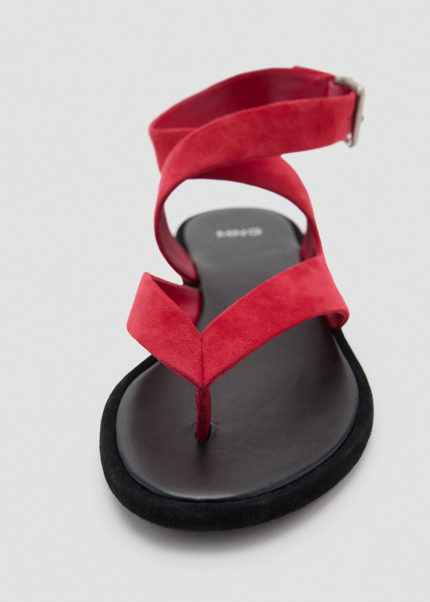 Suede Straps Sandals