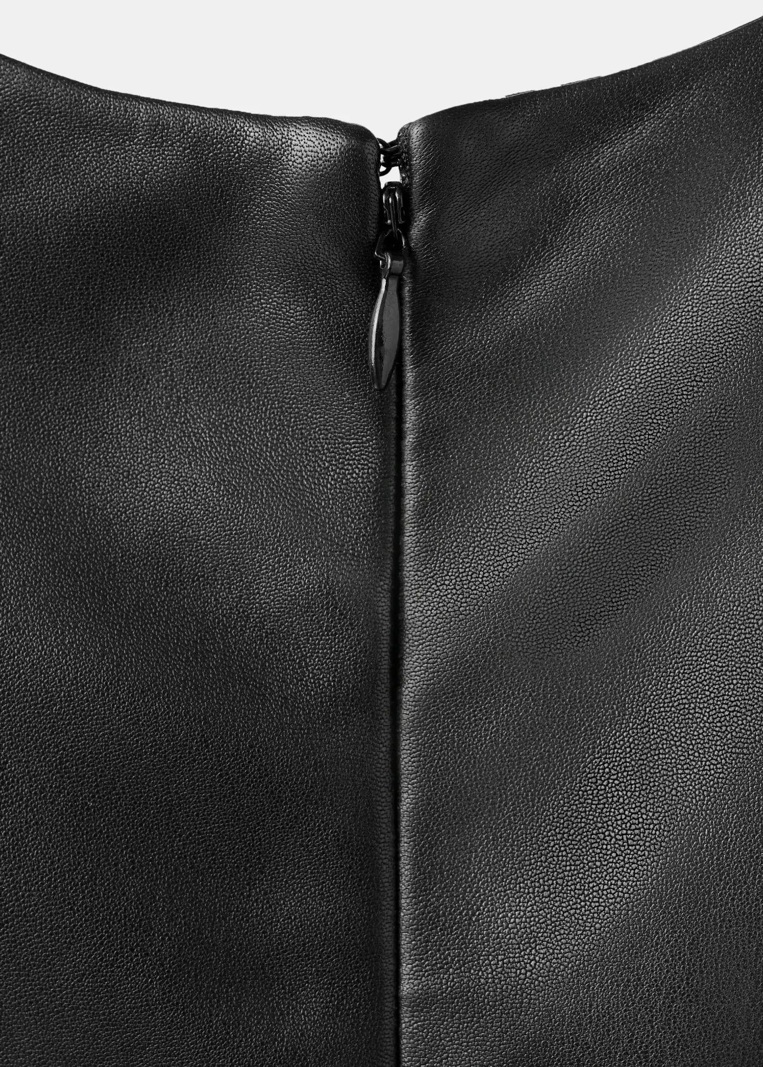 100% Leather Oversized T Shirt