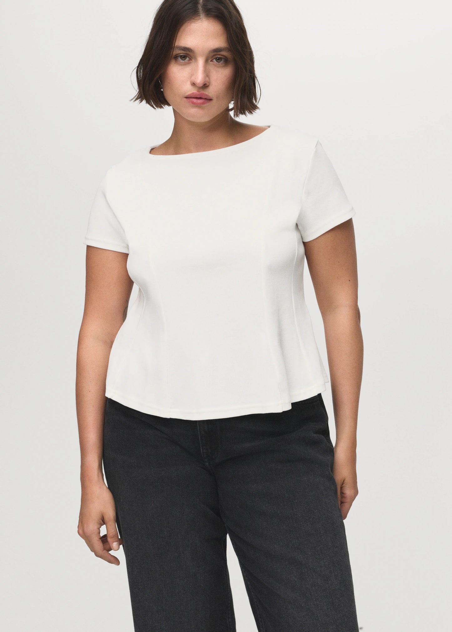 A Line Cotton Tee