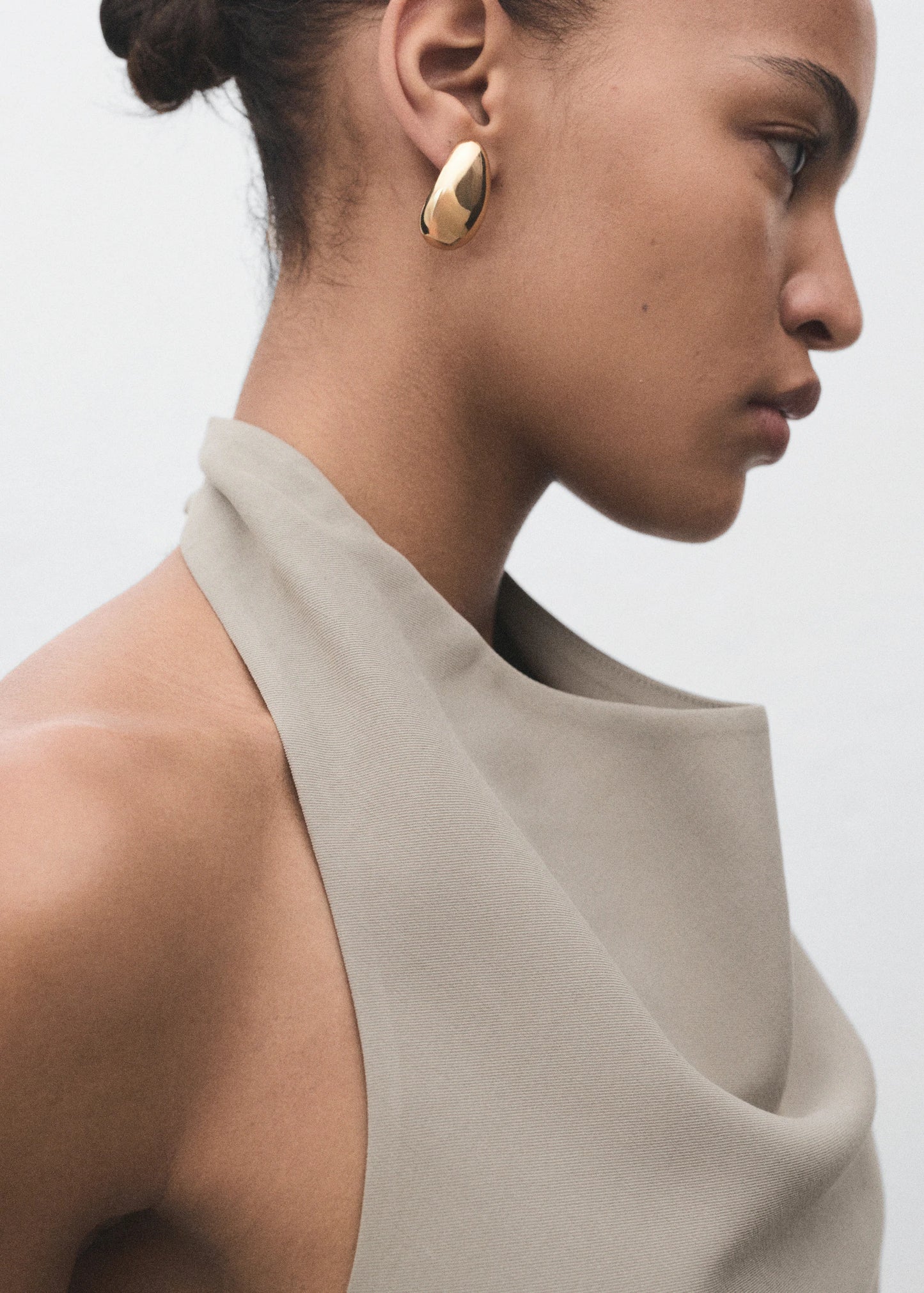 Asymmetrical Open Back Top