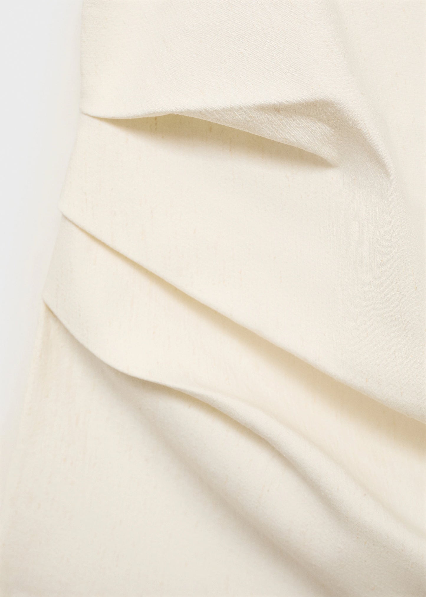 Asymmetrical Strapless Top