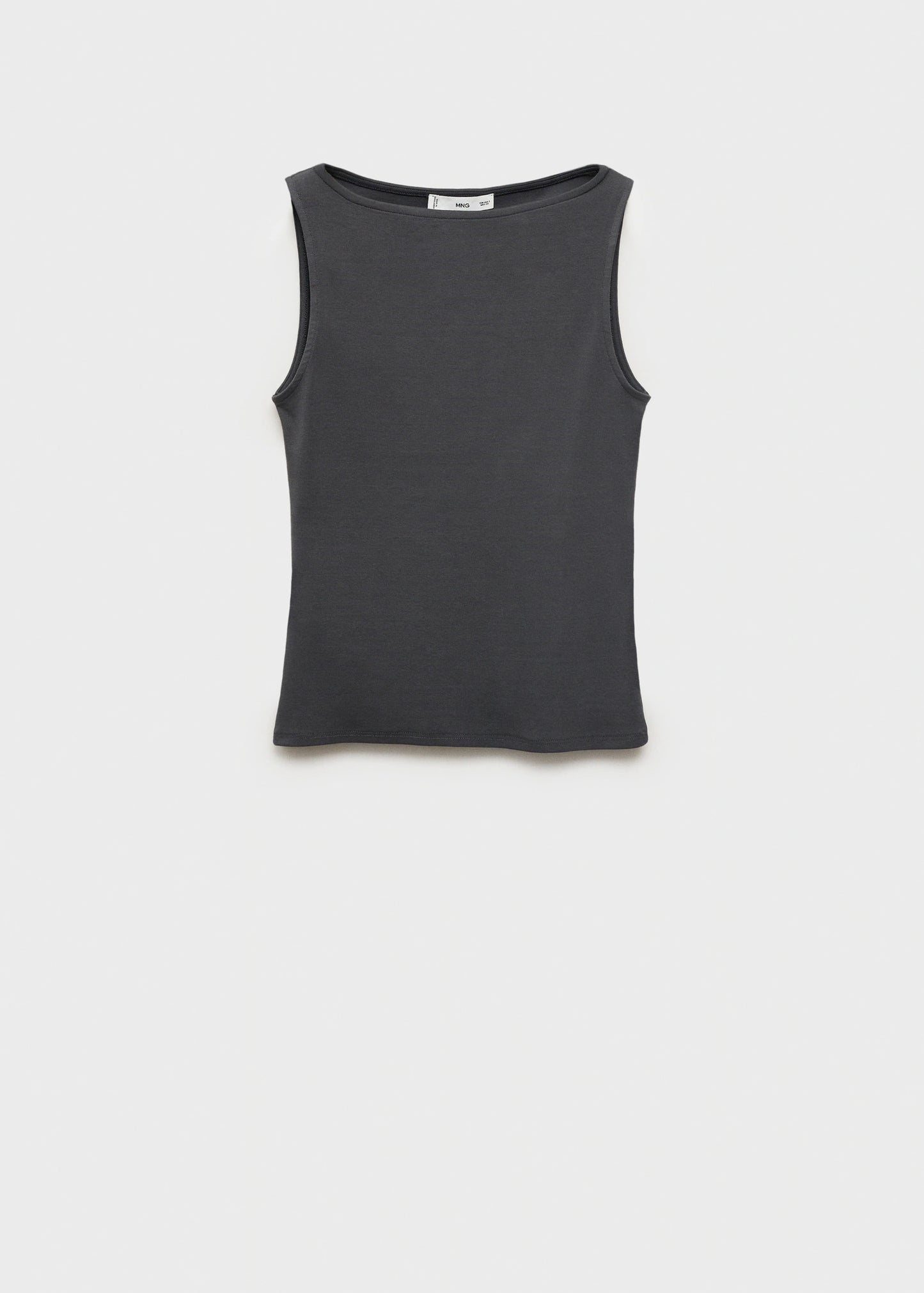 Boat Neck Strapless Top