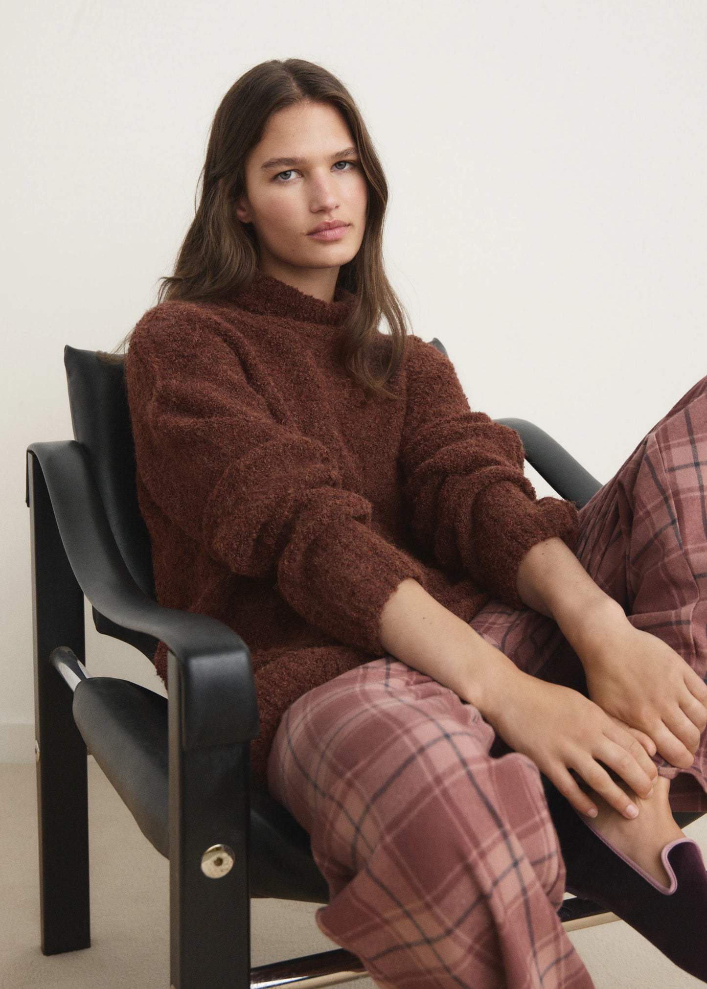 Boucle Turtleneck Sweater