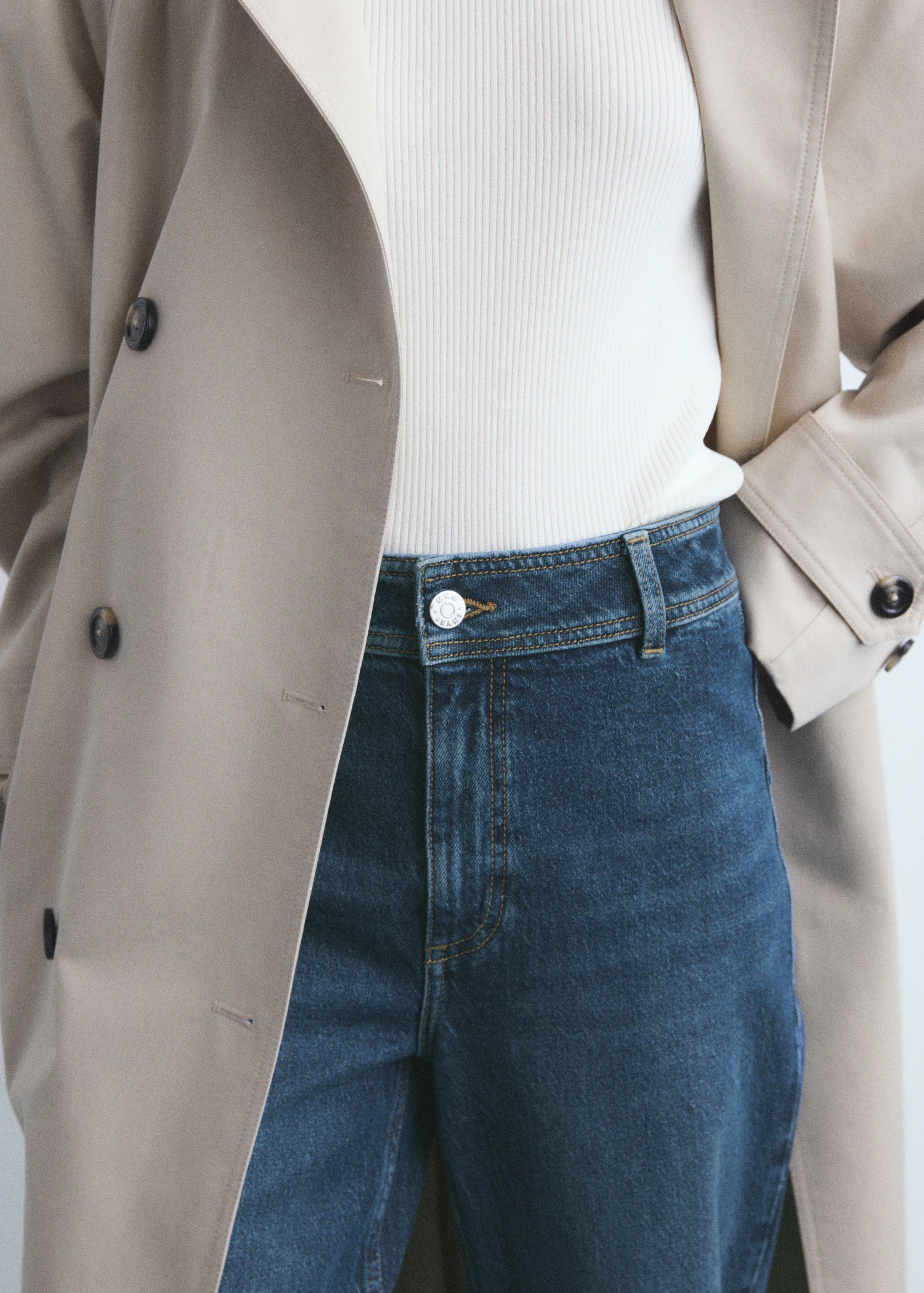 Catherin Culotte High Rise Jeans