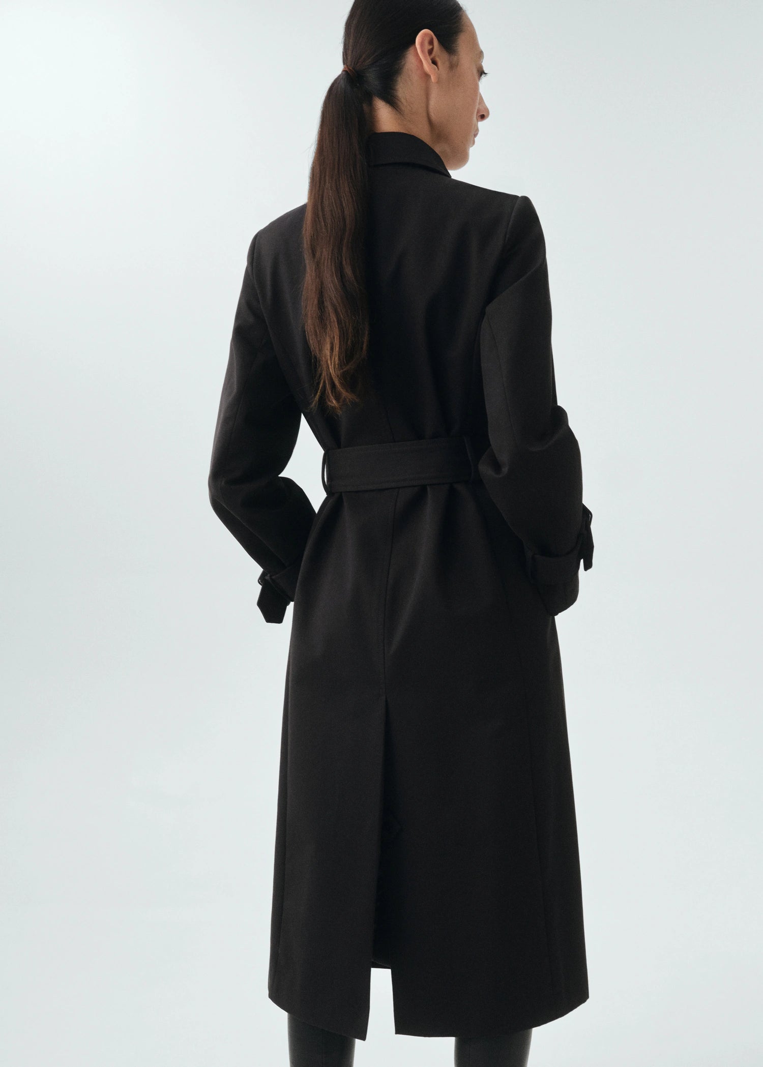 Classic 100% Cotton Trench Coat