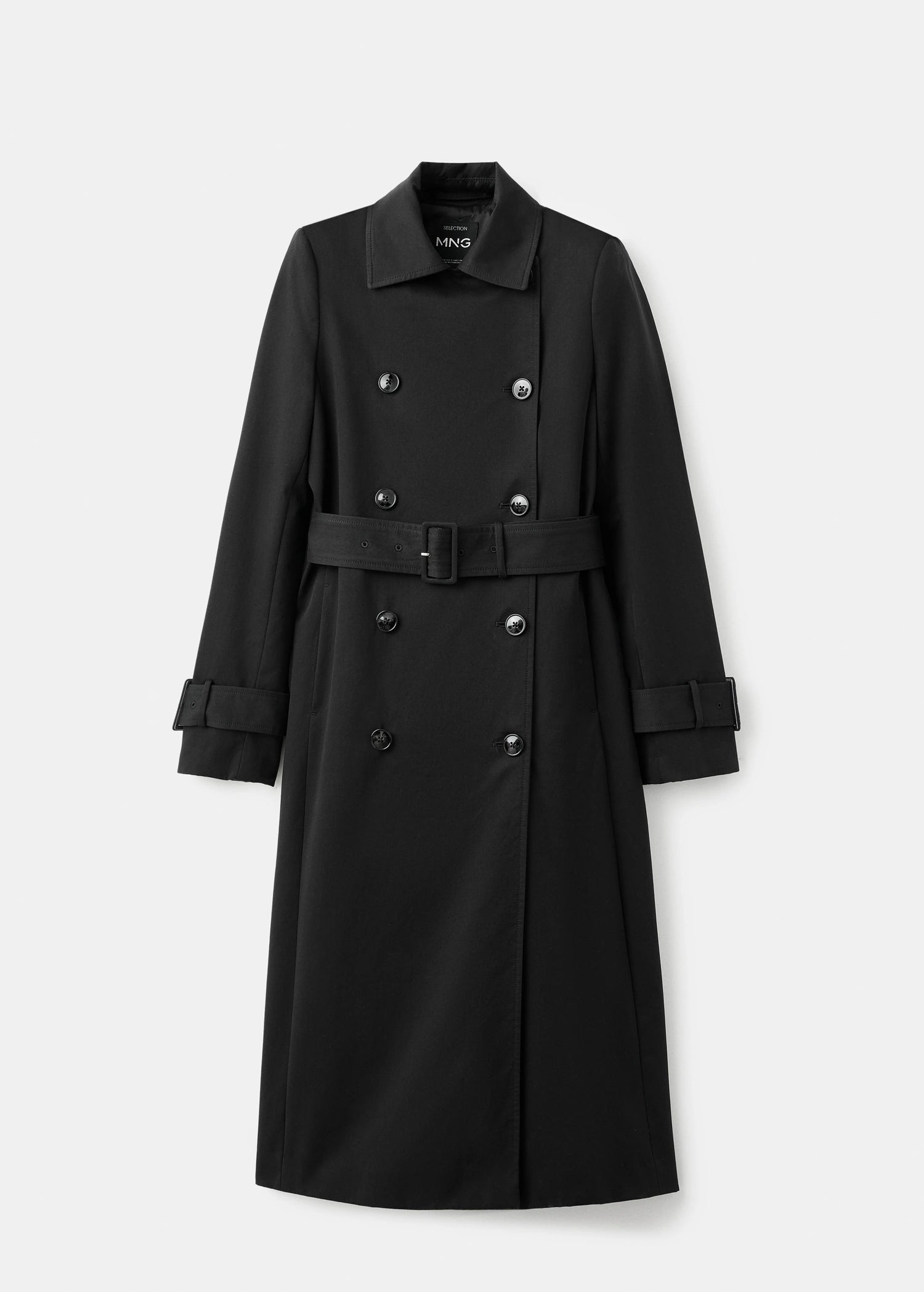 Classic 100% Cotton Trench Coat