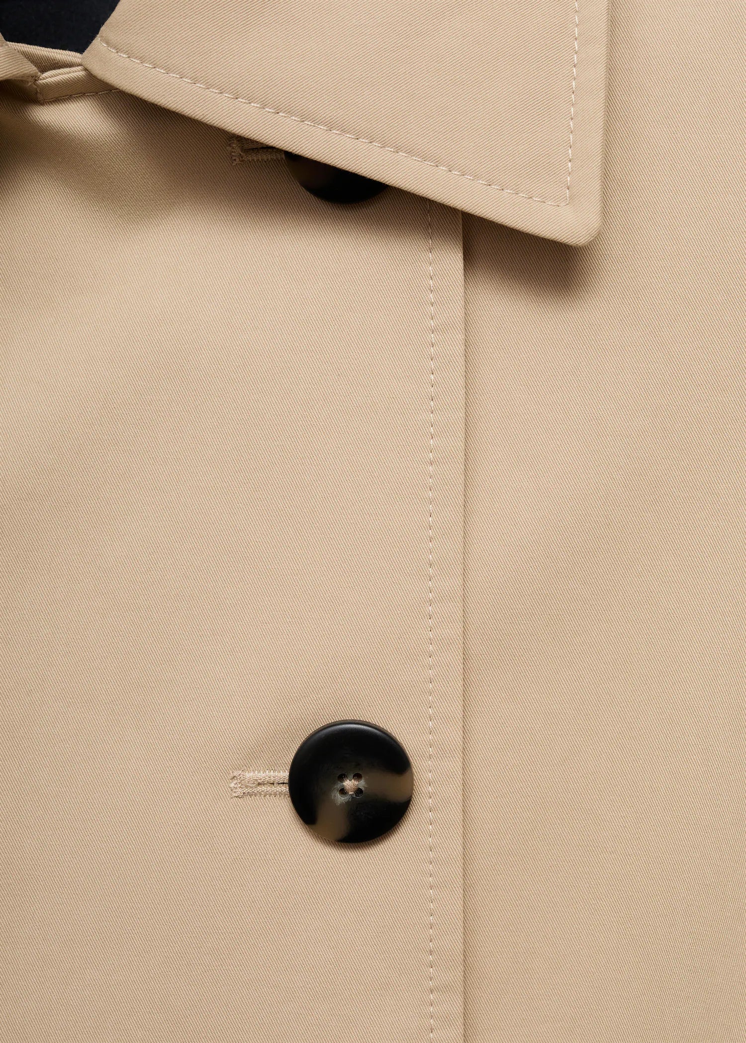 Classic 100% Cotton Trench Coat