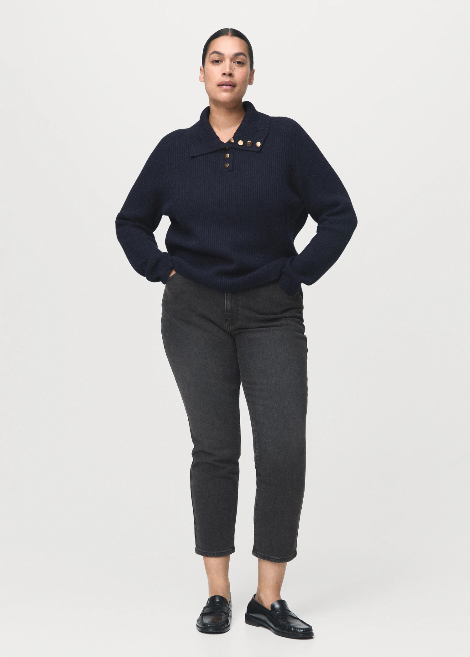 Claudia Slim Fit Cropped Jeans