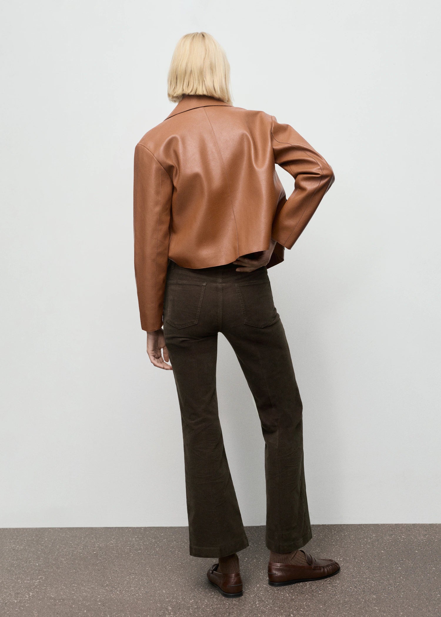 Corduroy Flared Jeans