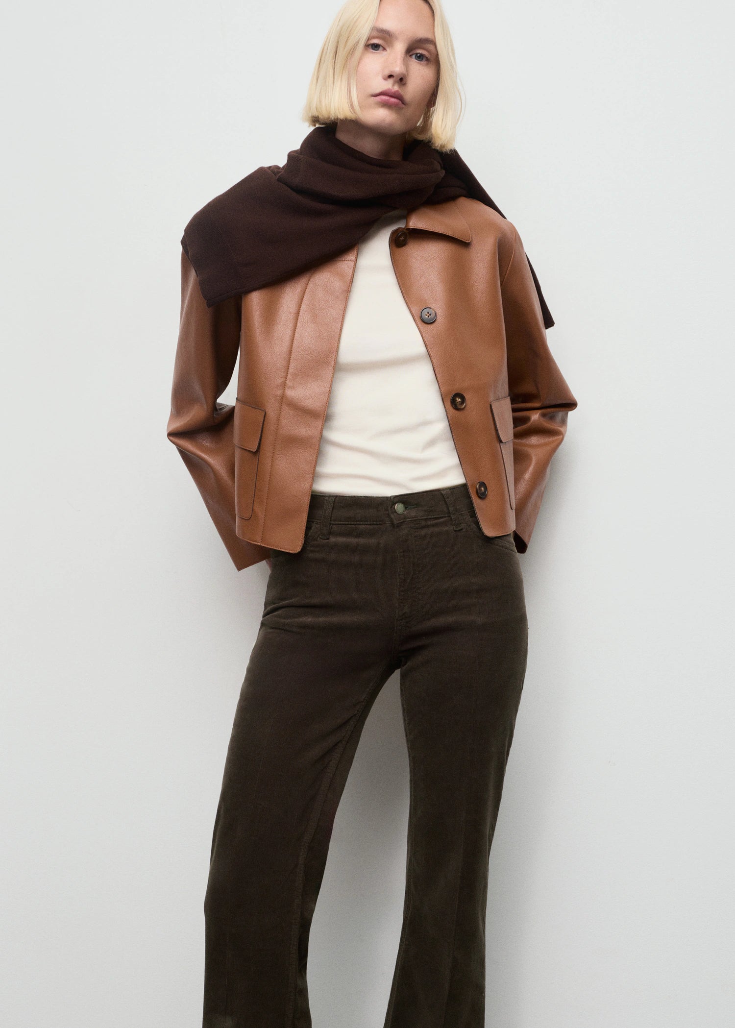 Corduroy Flared Jeans