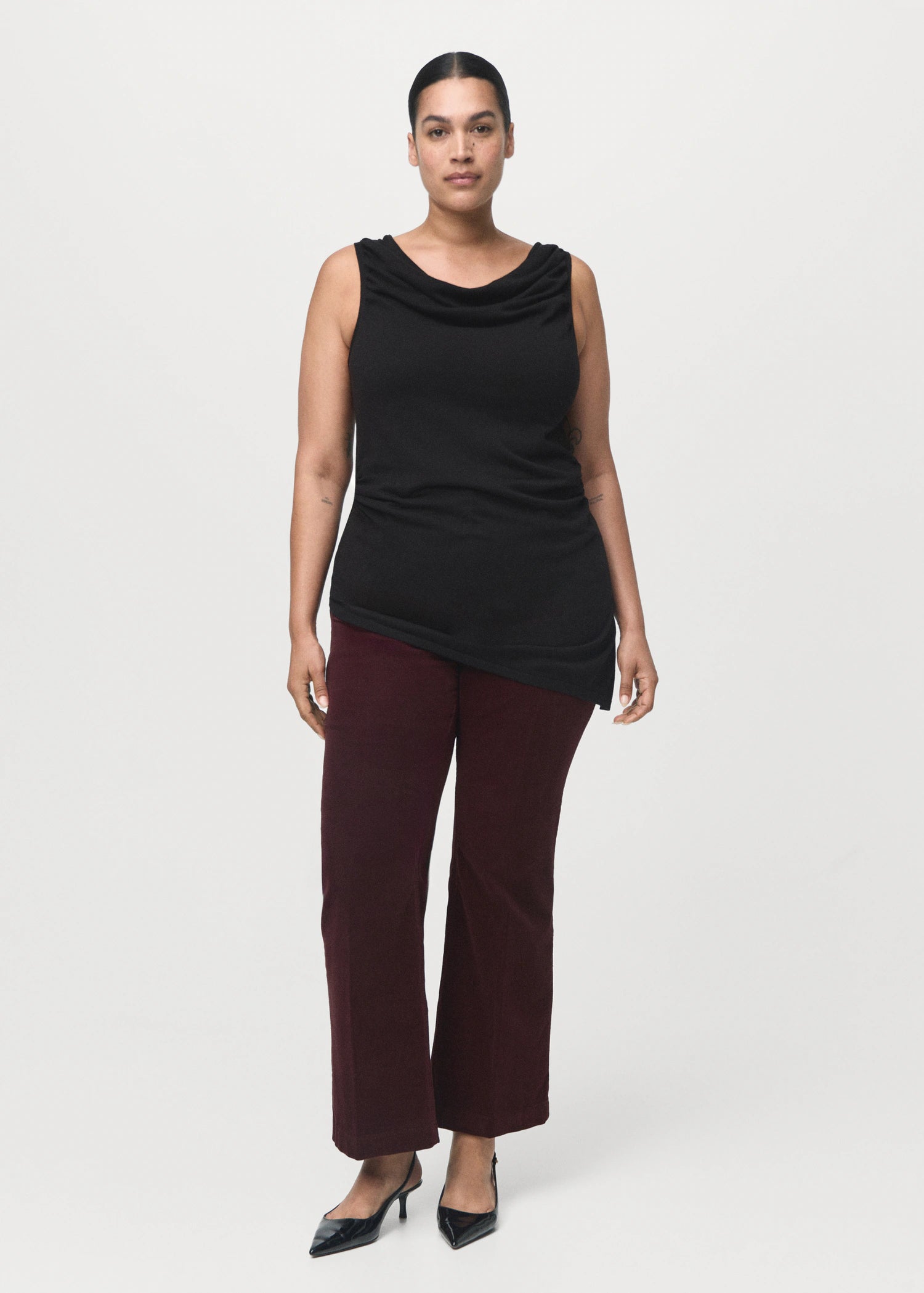 Corduroy Flared Jeans