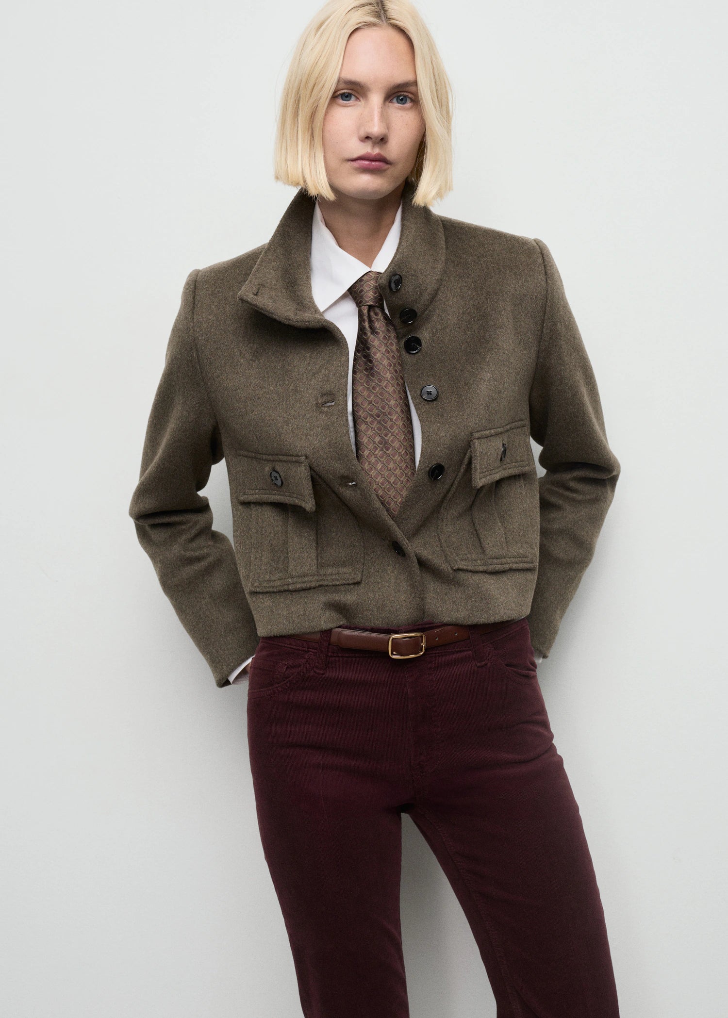 Corduroy Flared Jeans