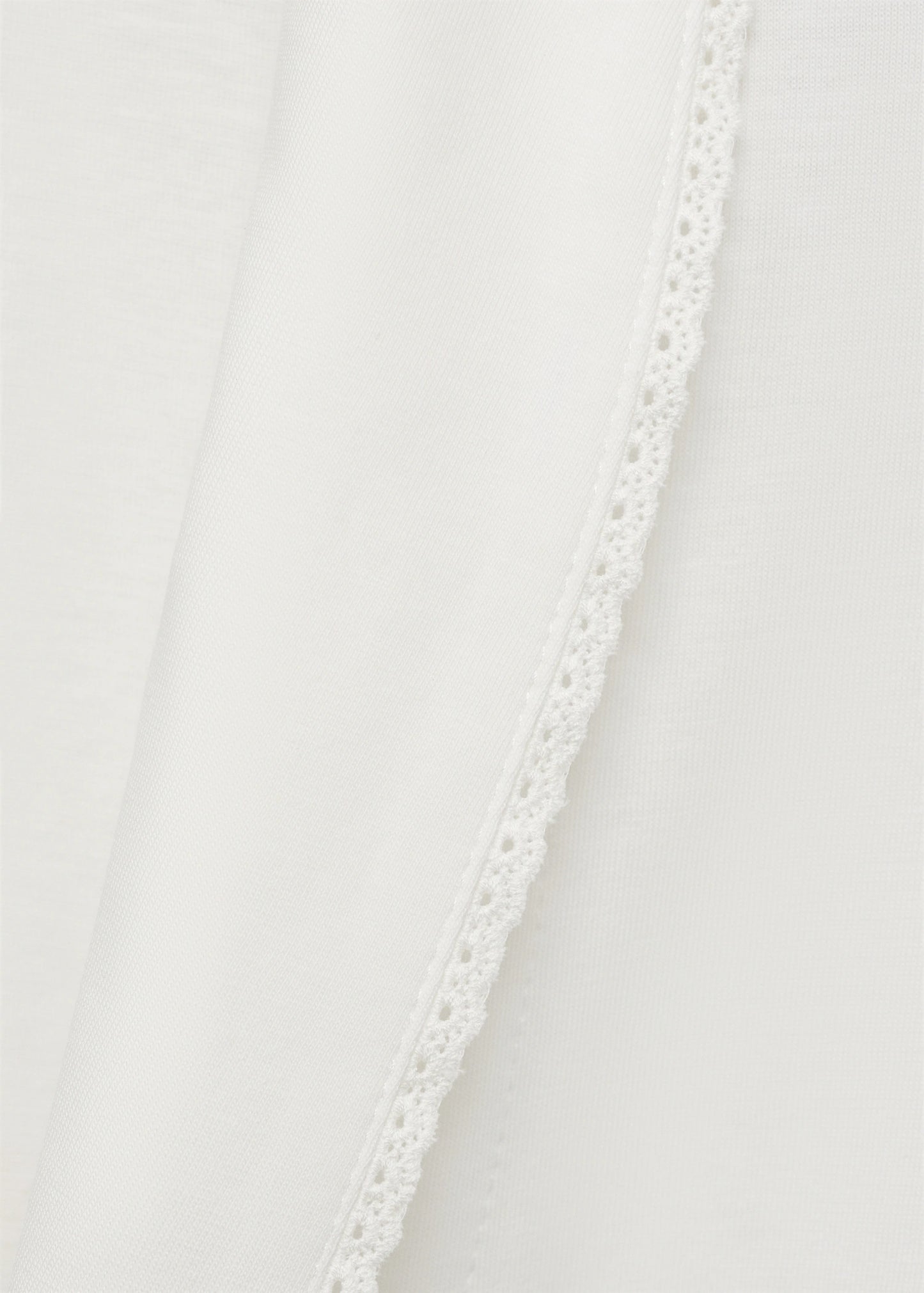 Cotton Gown With Embroidery Detail