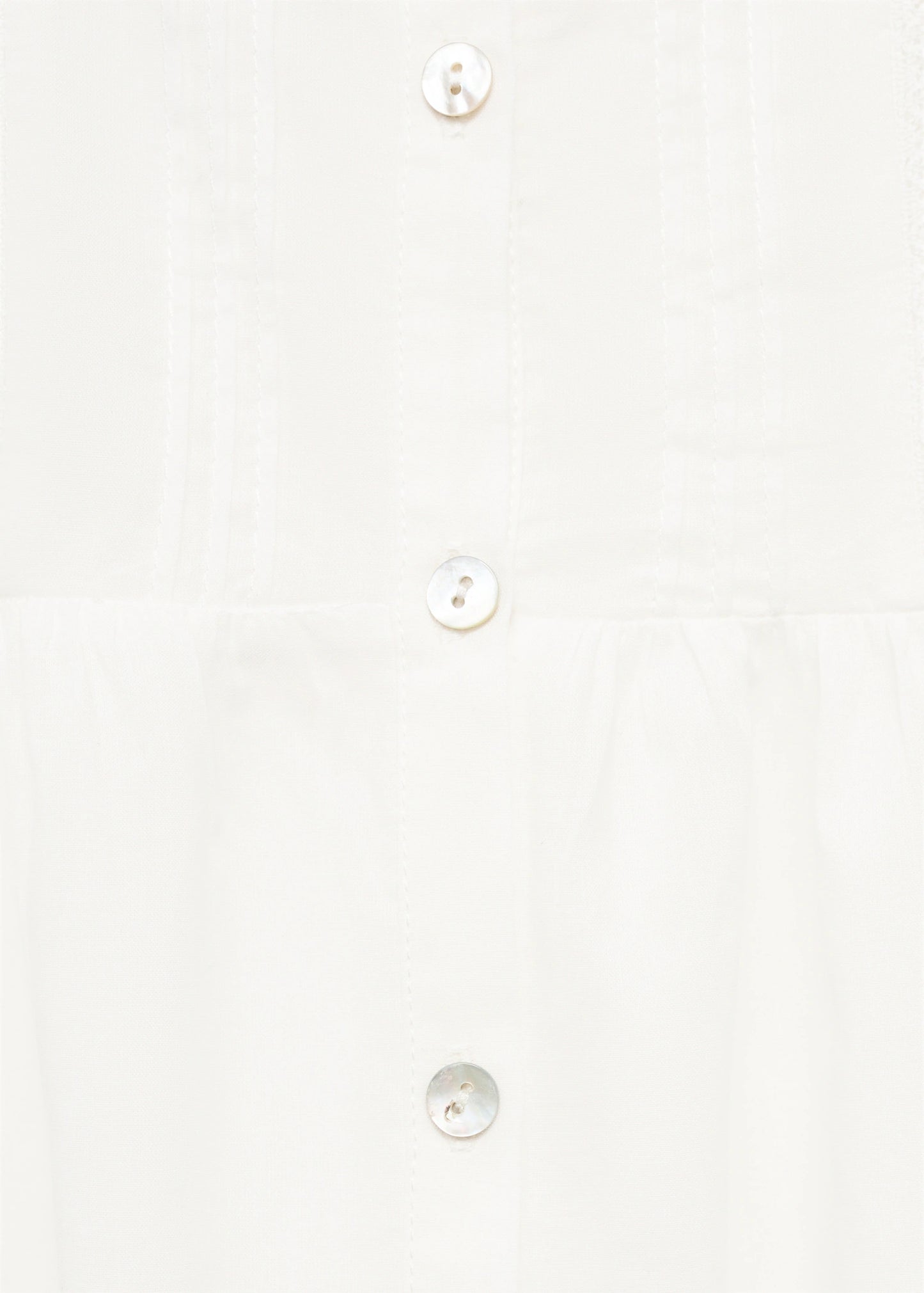 Cotton Nightgown With Lace Detail