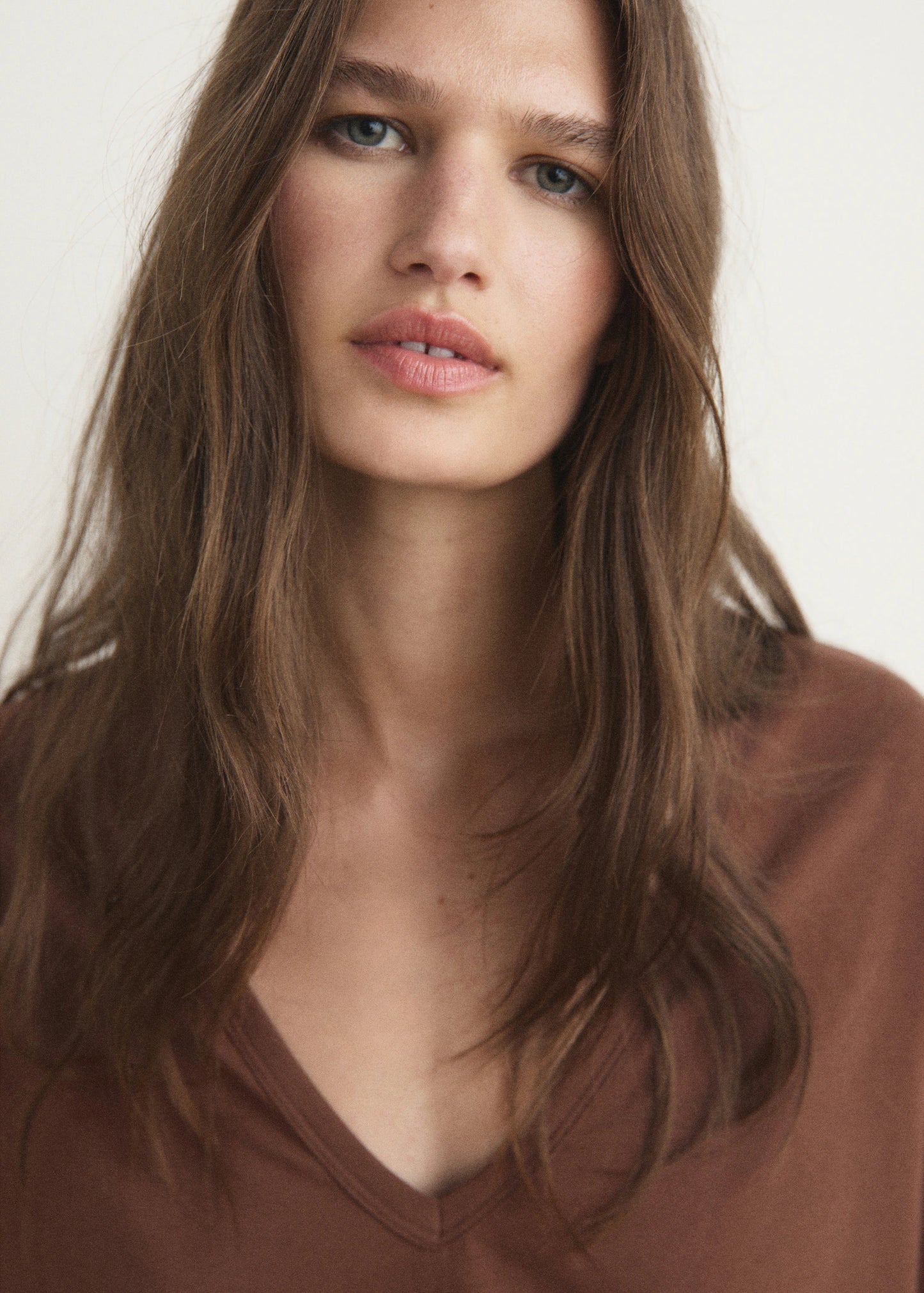 Cotton Pyjama T Shirt With Sleeve Detail