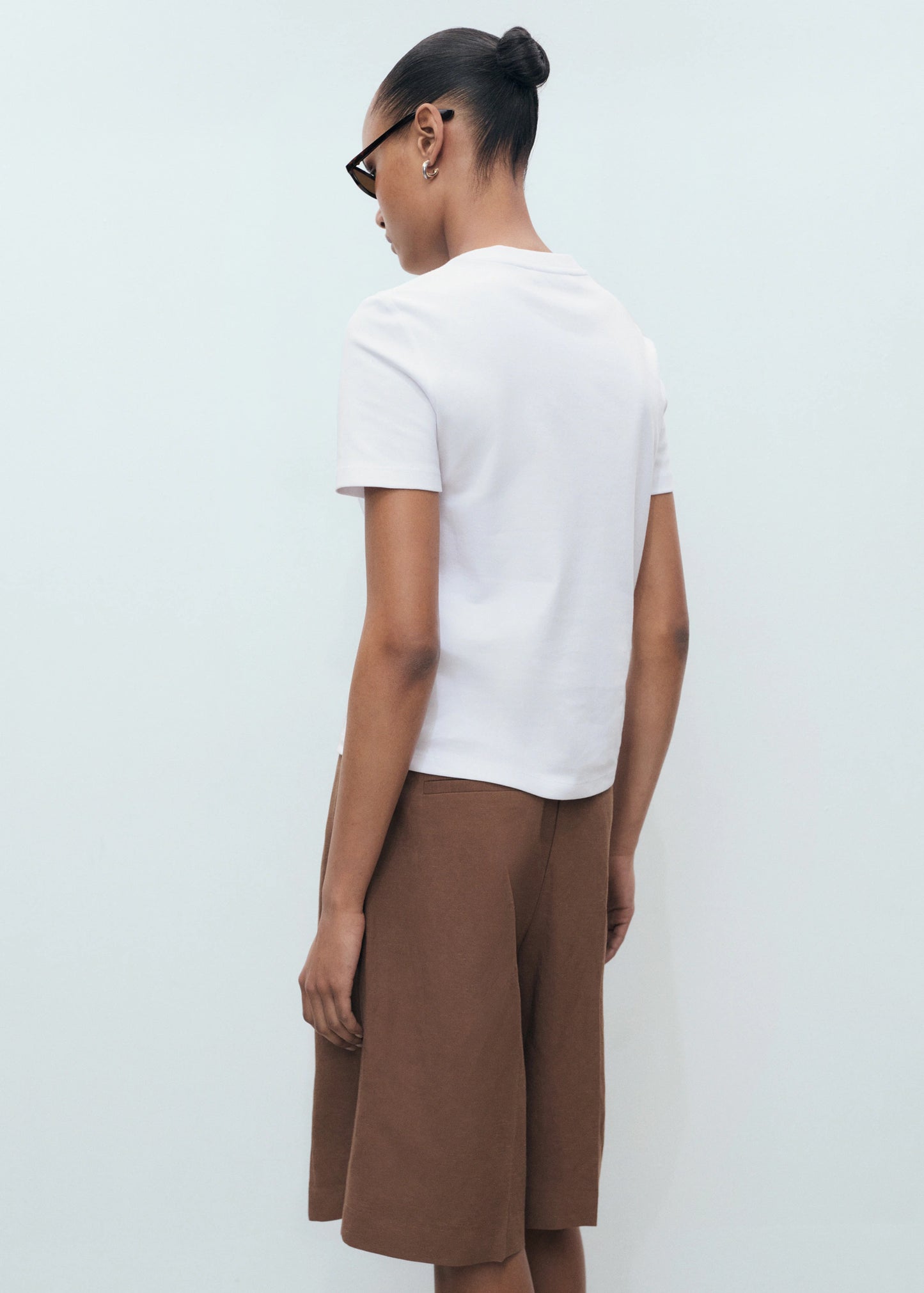 Cotton Short Sleeved T Shirt